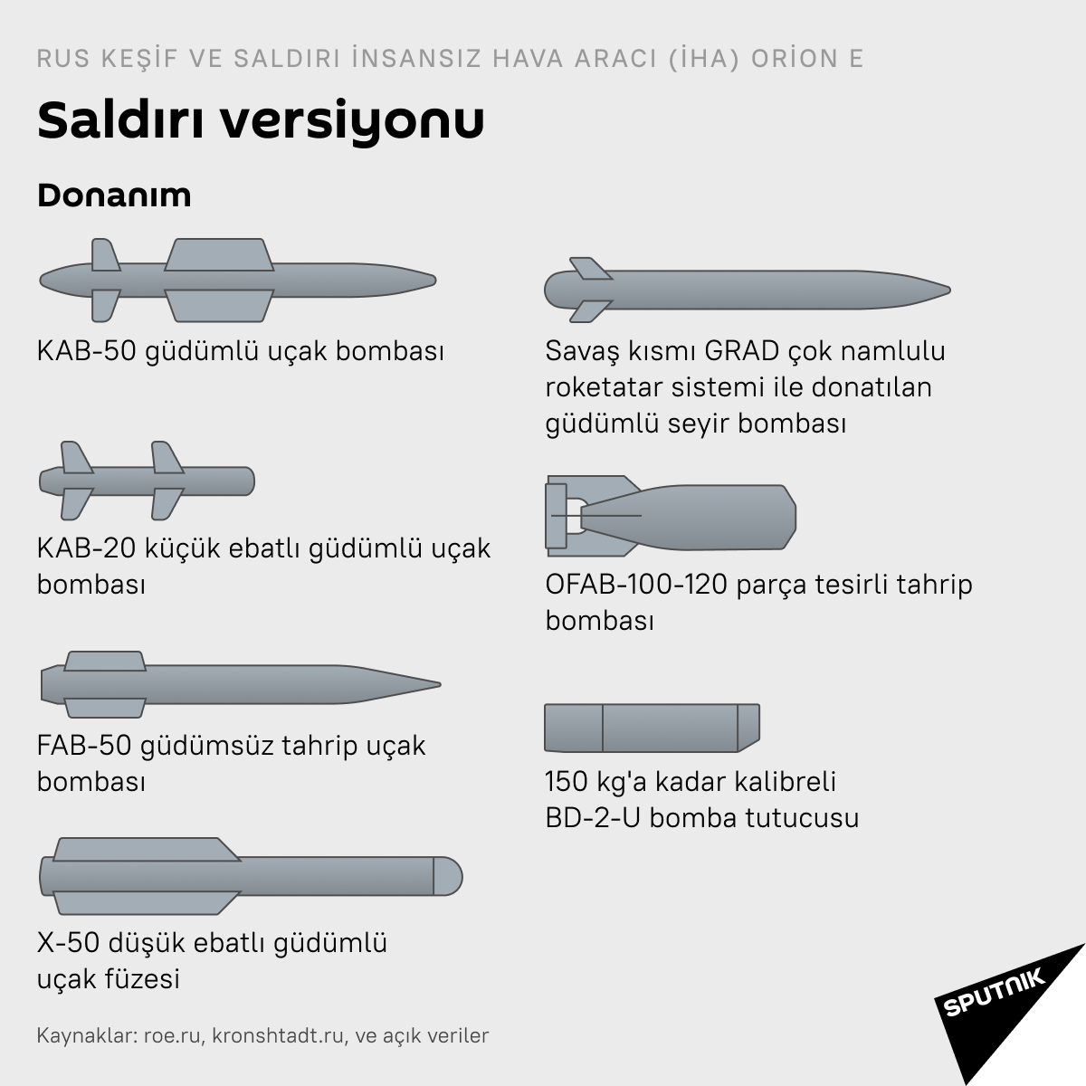 Orion E insansız hava aracı - Sputnik Türkiye