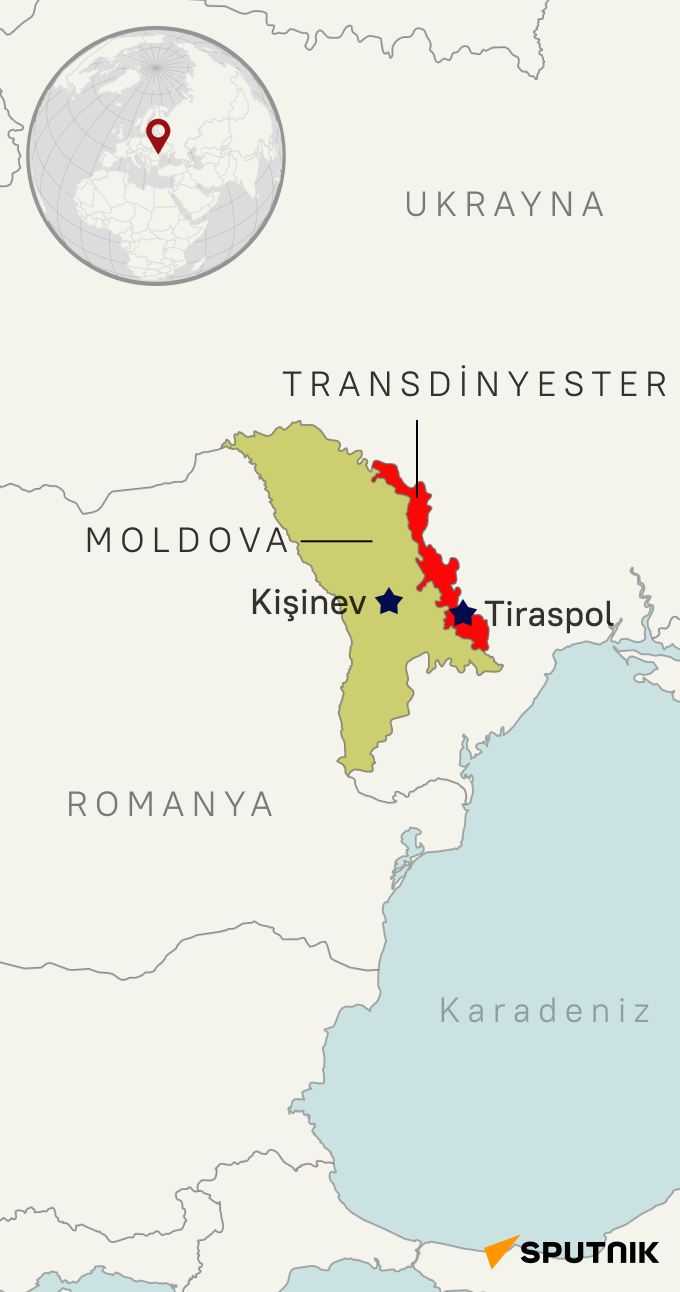 Moldova'nın ekonomik ablukası altındaki Transdinyester Rusya'dan yardım talep etti   - Sputnik Türkiye
