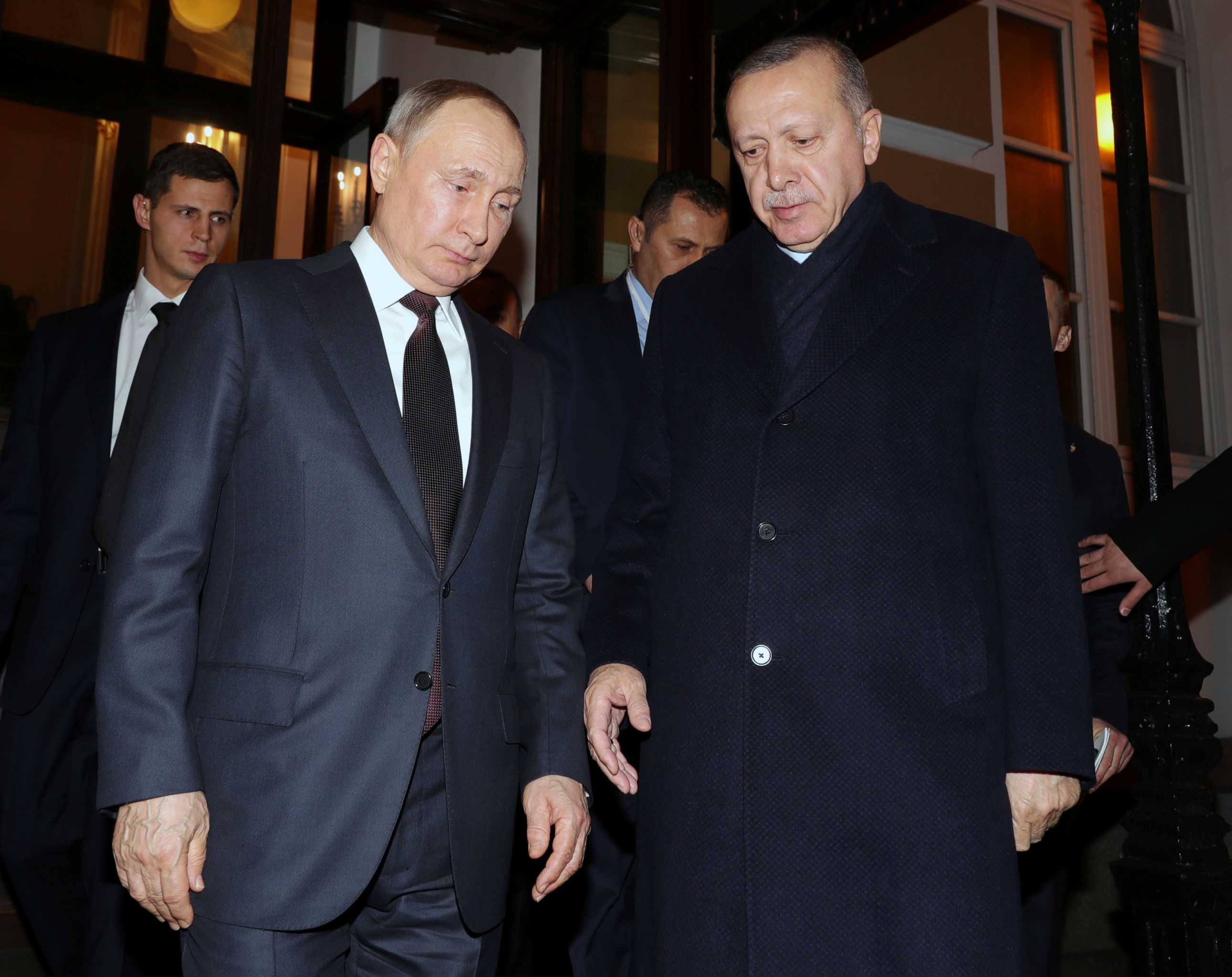 Recep Tayyip Erdoğan ve Vladimir Putin: Moskova'daki zirvenin bitiminde - Sputnik Türkiye