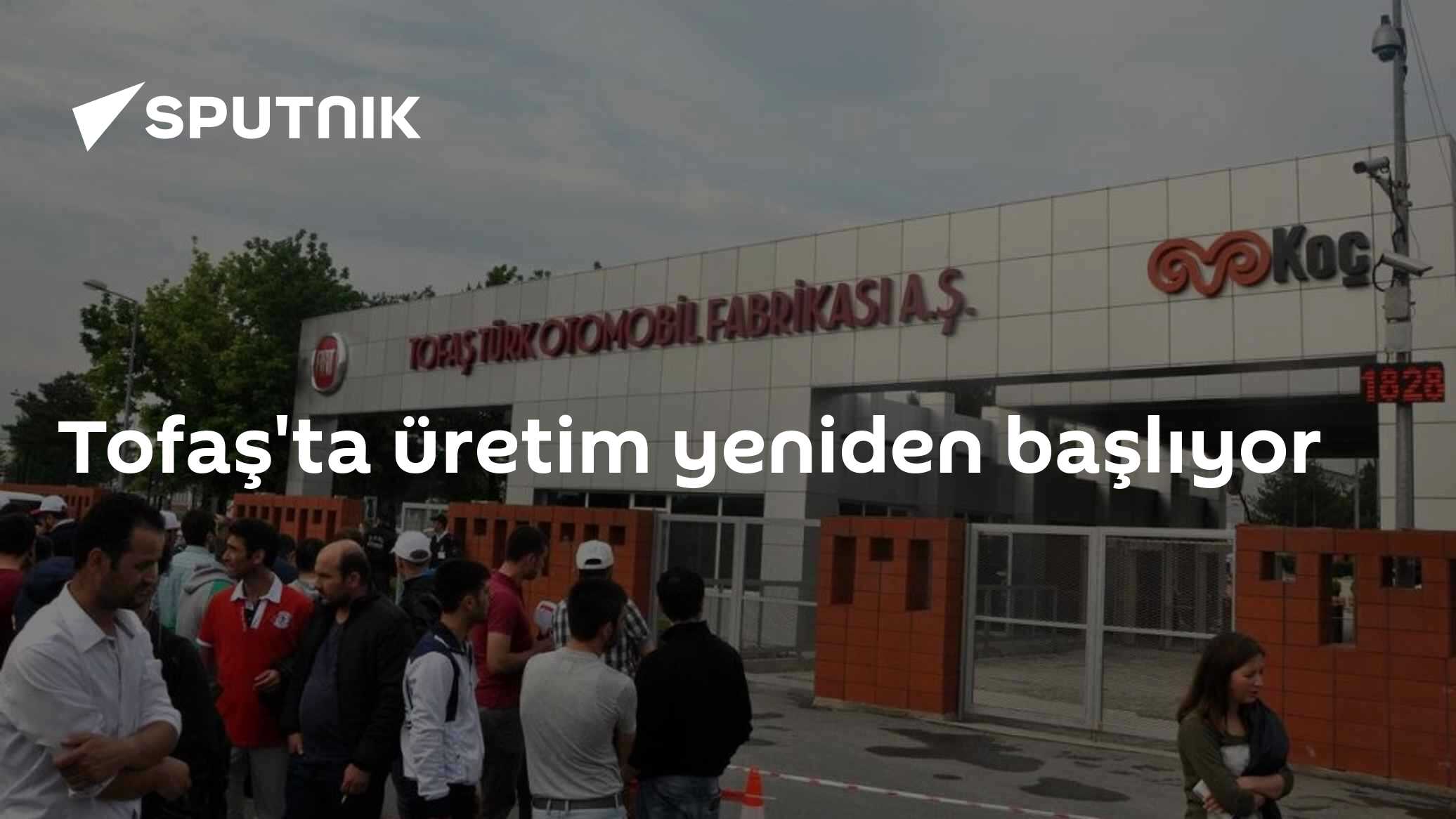 Tofaş'ta üretim yeniden başlıyor - 10.06.2015, Sputnik Türkiye