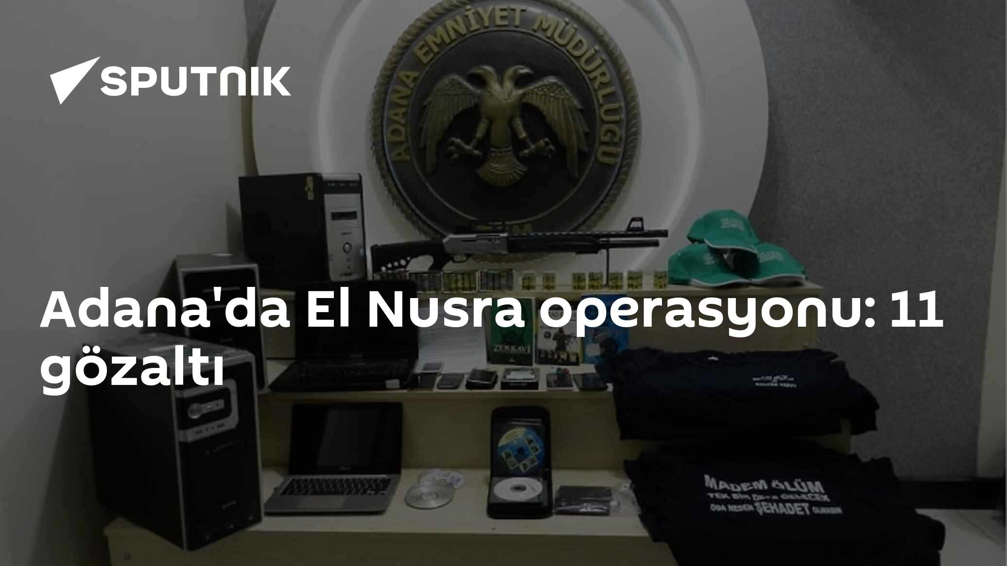 Adana'da El Nusra operasyonu: 11 gözaltı - 14.04.2016, Sputnik Türkiye