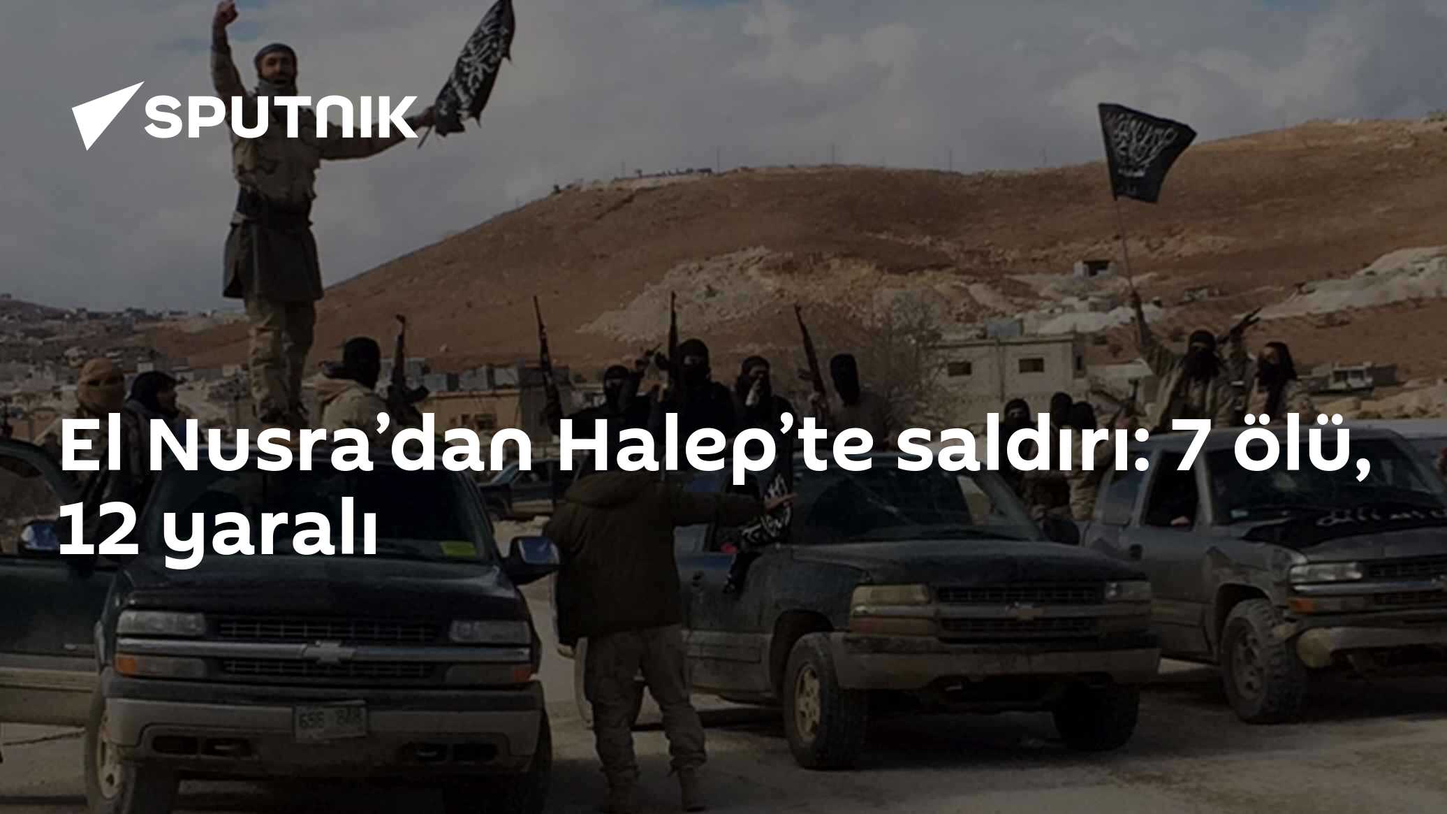 El Nusra’dan Halep’te saldırı: 7 ölü, 12 yaralı - 15.05.2016, Sputnik ...