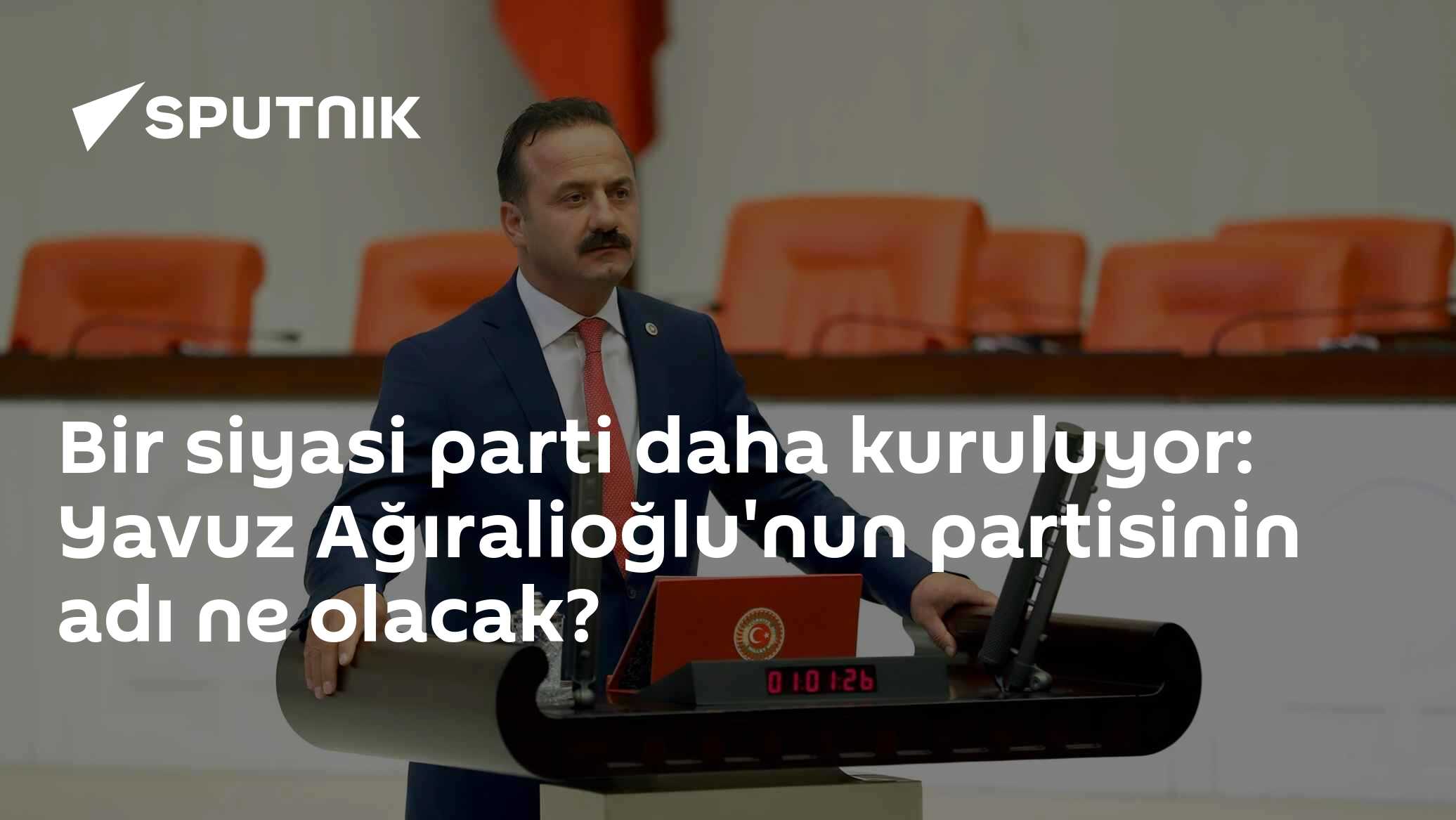 Bir siyasi parti daha kuruluyor: Yavuz Ağıralioğlu'nun partisinin adı ...