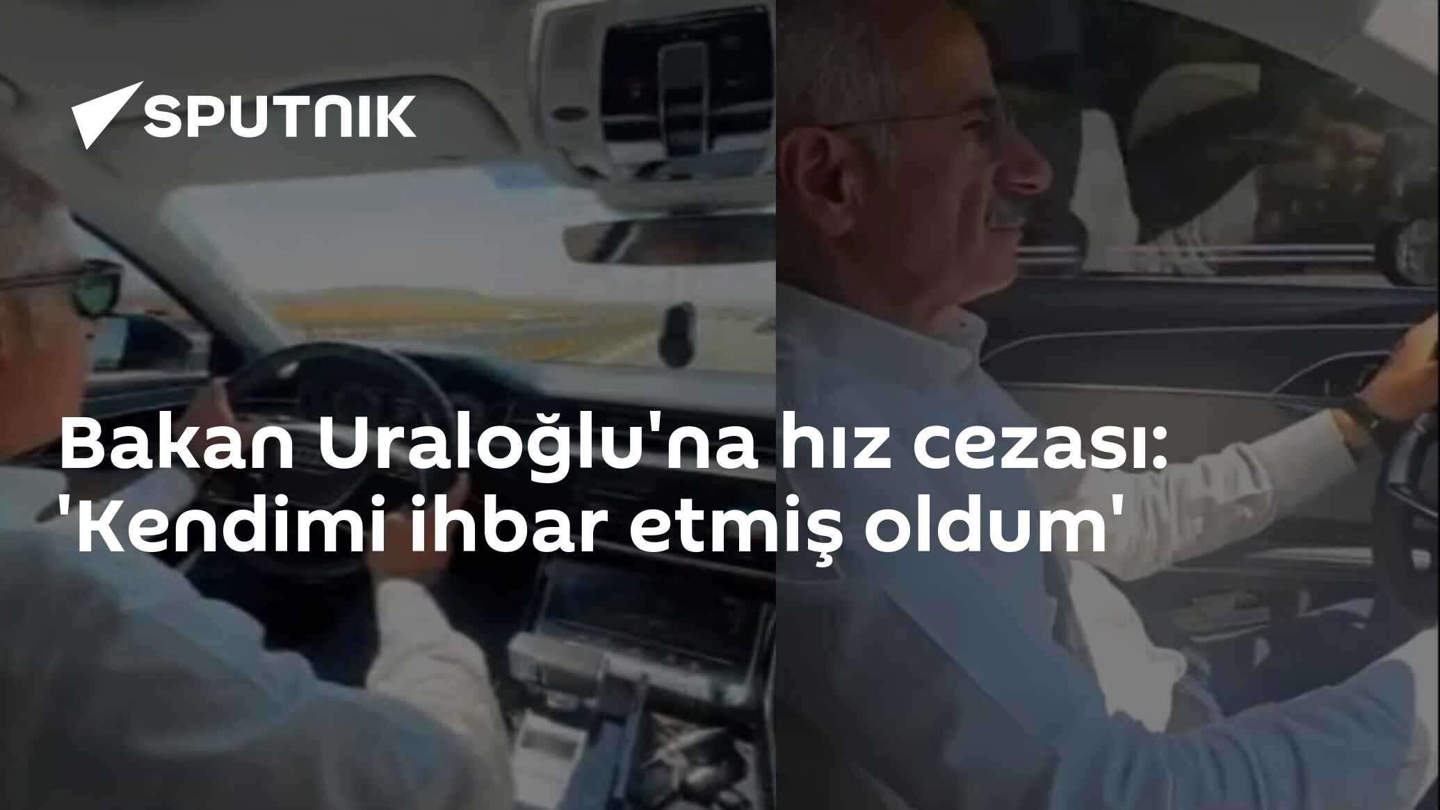 Bakan Uraloğlu'na hız cezası: 'Kendimi ihbar etmiş oldum'