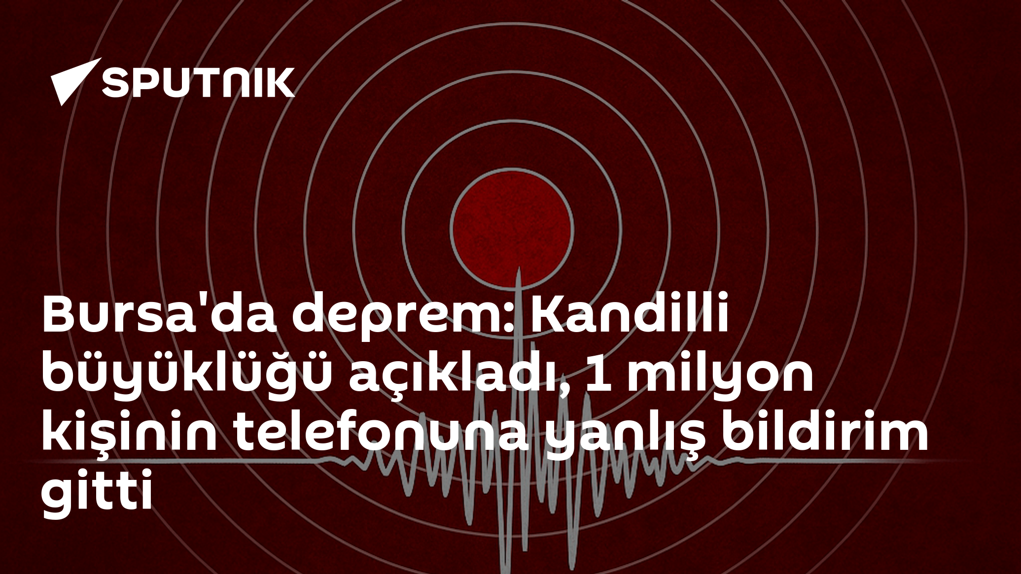 Kandilli büyüklüğü açıkladı: Bursa'nın Mudanya açıklarında bir deprem meydana geldi
