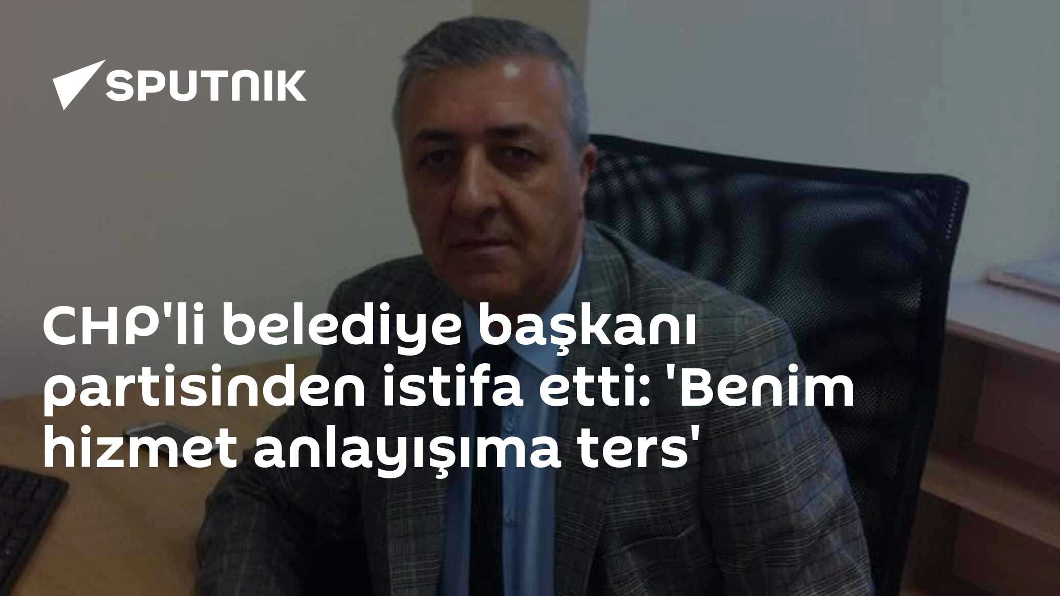 CHP'li belediye başkanı partisinden istifa etti: 'Benim hizmet anlayışıma ters'