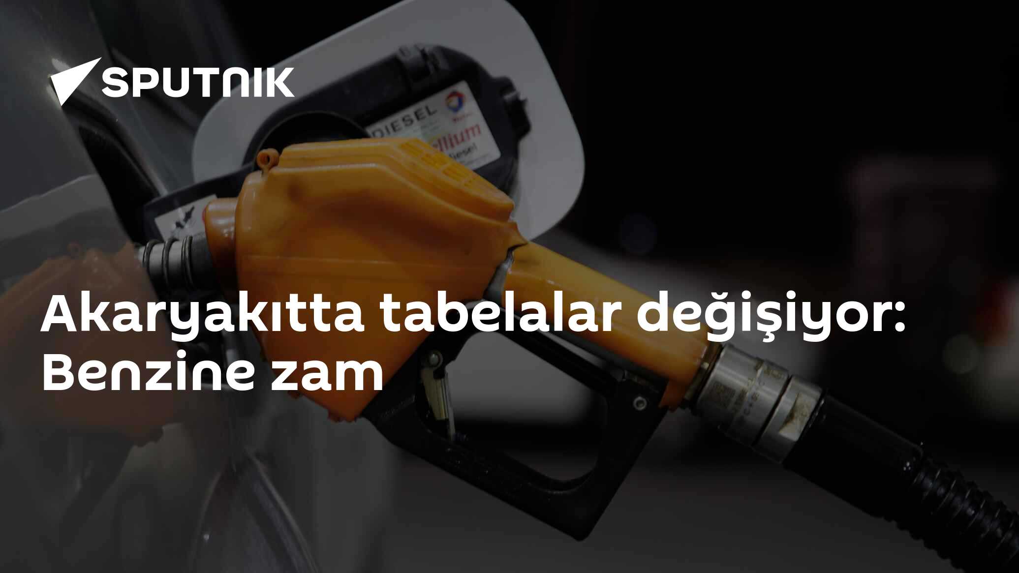 Akaryakıtta tabelalar değişiyor: Benzine zam