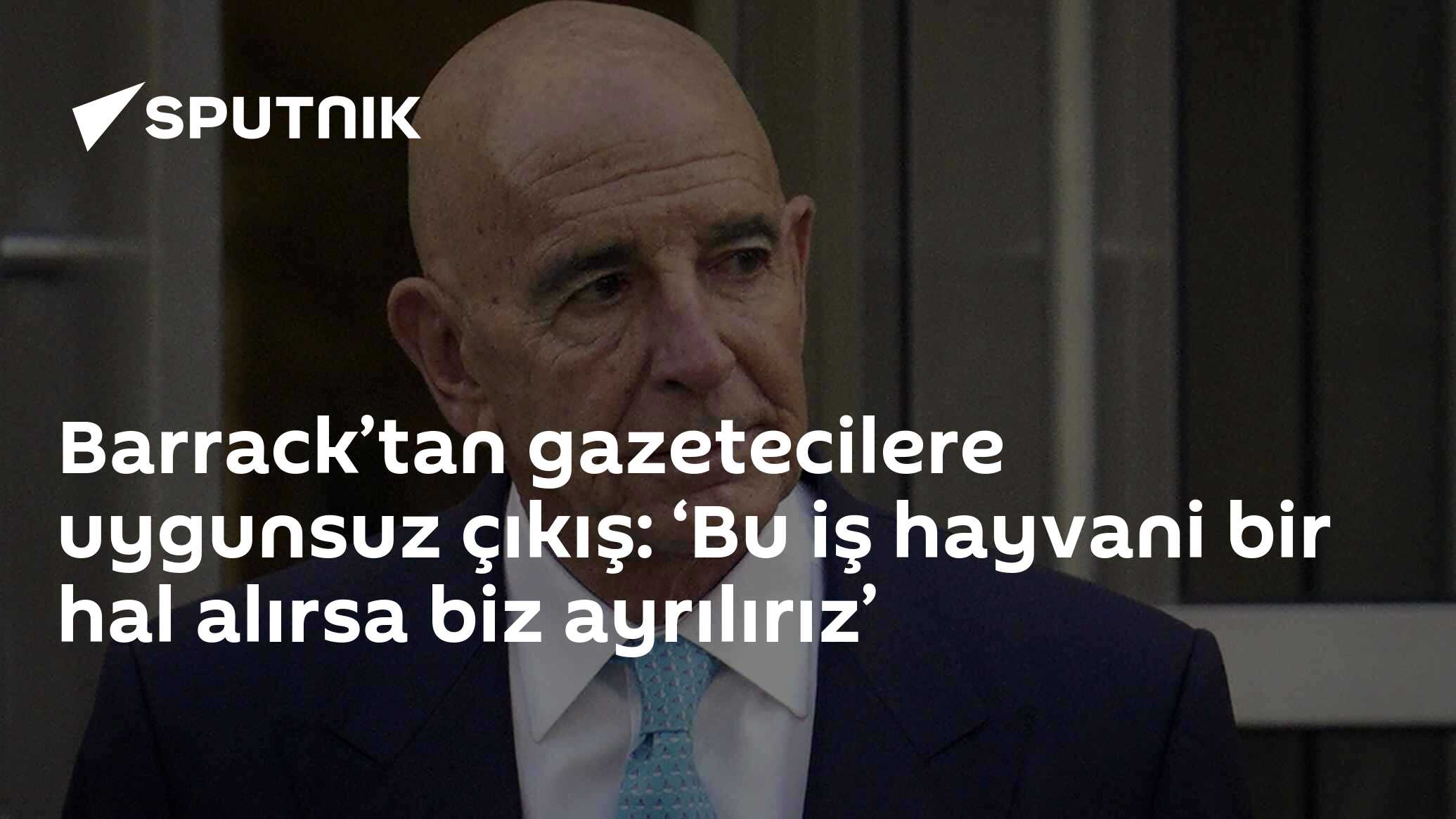 ABD Büyükelçisi Barrack, Lübnan basınını azarladı: 'Hayvanca davranmayın'