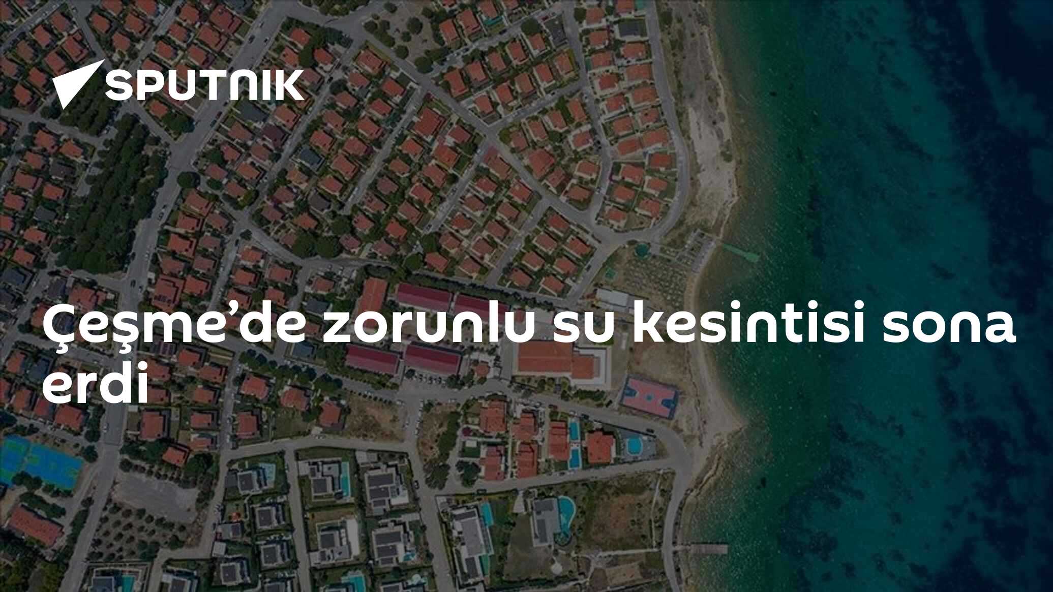 Çeşme’de zorunlu su kesintisi sona erdi