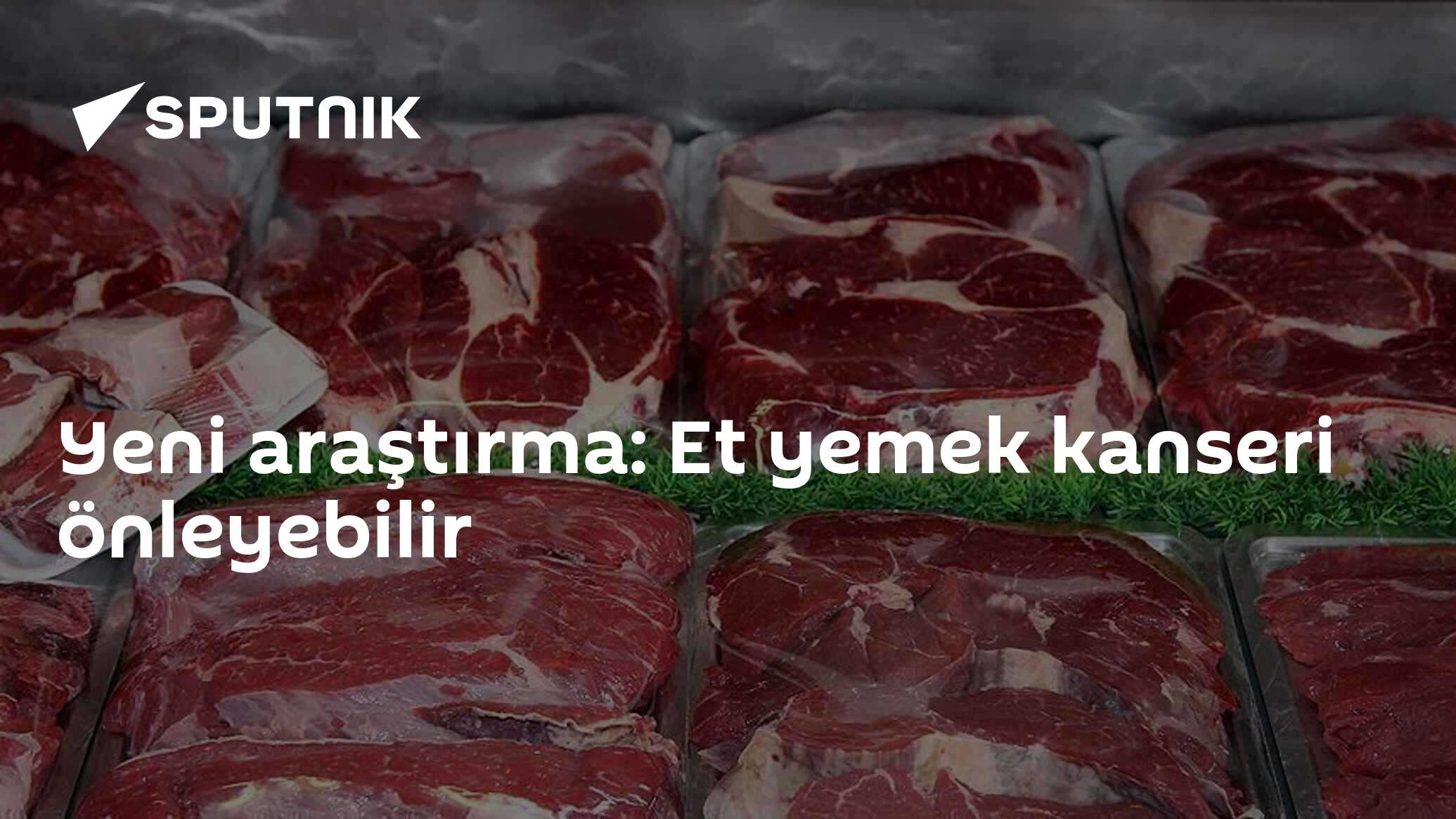 Yeni araştırma: Et yemek kanseri önleyebilir