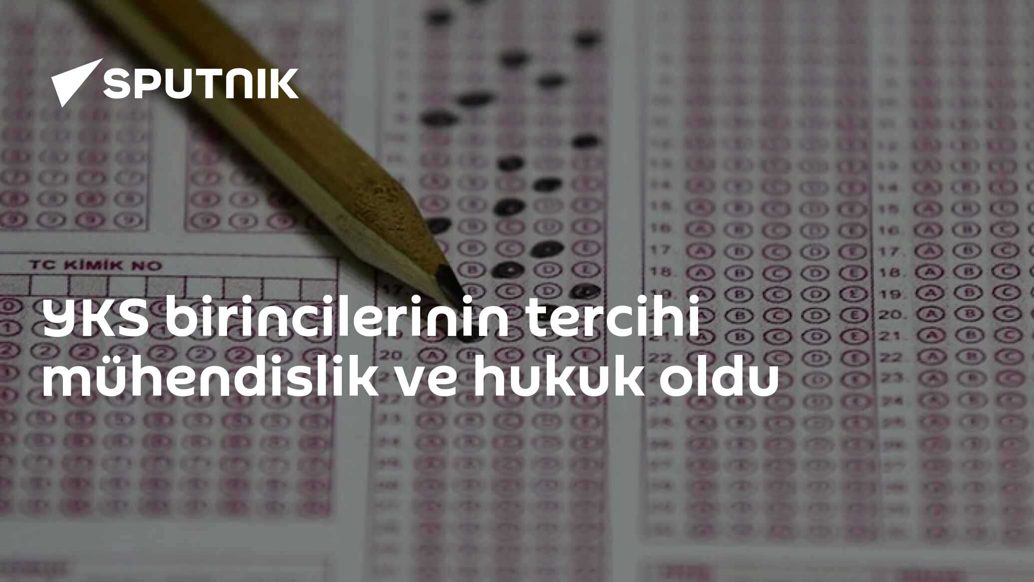 YKS birincilerinin tercihi mühendislik ve hukuk oldu