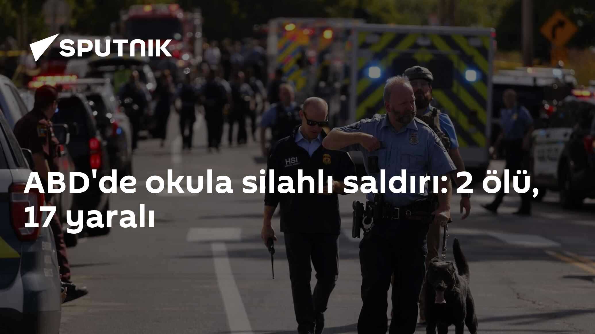 ABD'de okula silahlı saldırı: 2 ölü, 17 yaralı