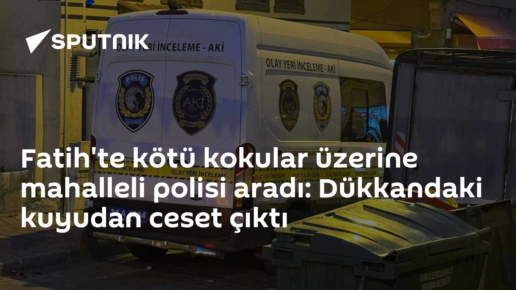 Fatih'te kötü kokular üzerine mahalleli polisi aradı: Dükkandaki kuyudan ceset çıktı