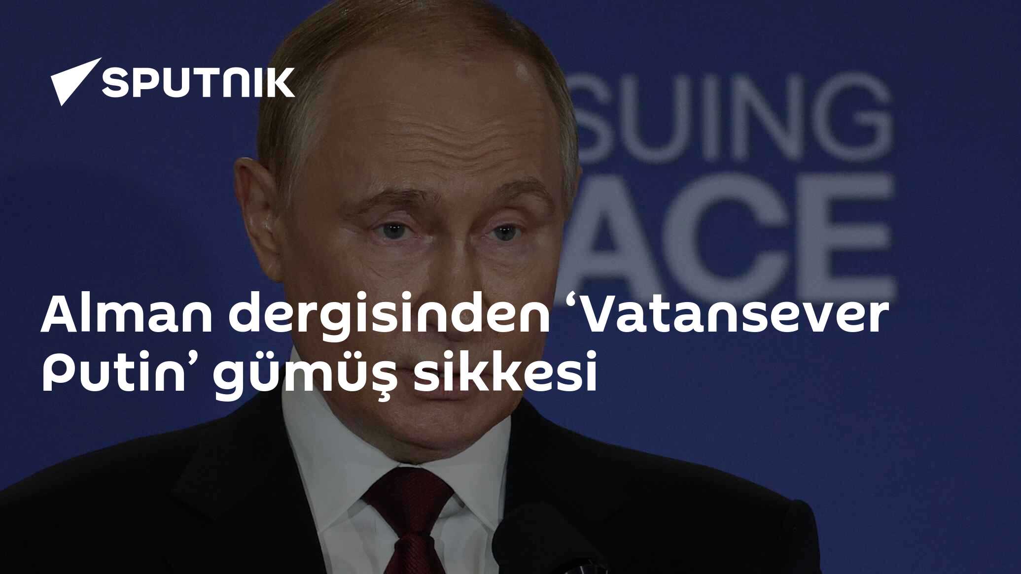 Alman dergisinden ‘Vatansever Putin’ gümüş sikkesi