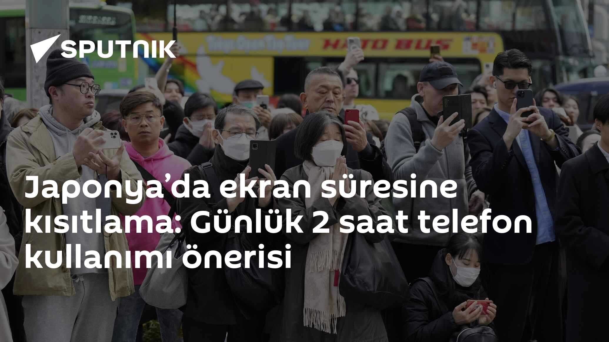 Japonya’da ekran süresine kısıtlama: Günlük 2 saat telefon kullanımı önerisi