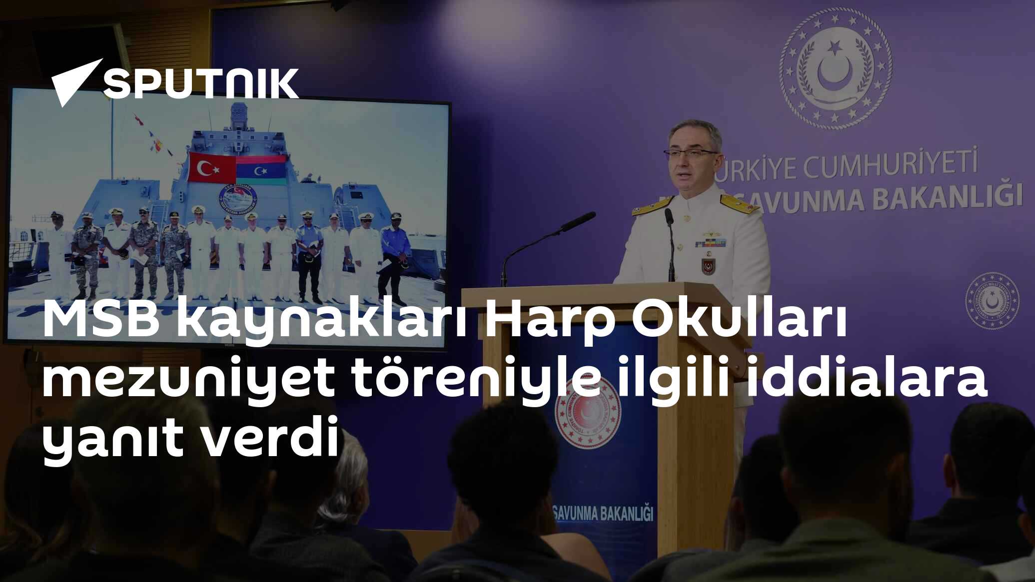 MSB kaynakları Harp Okulları mezuniyet töreniyle ilgili iddialara yanıt verdi