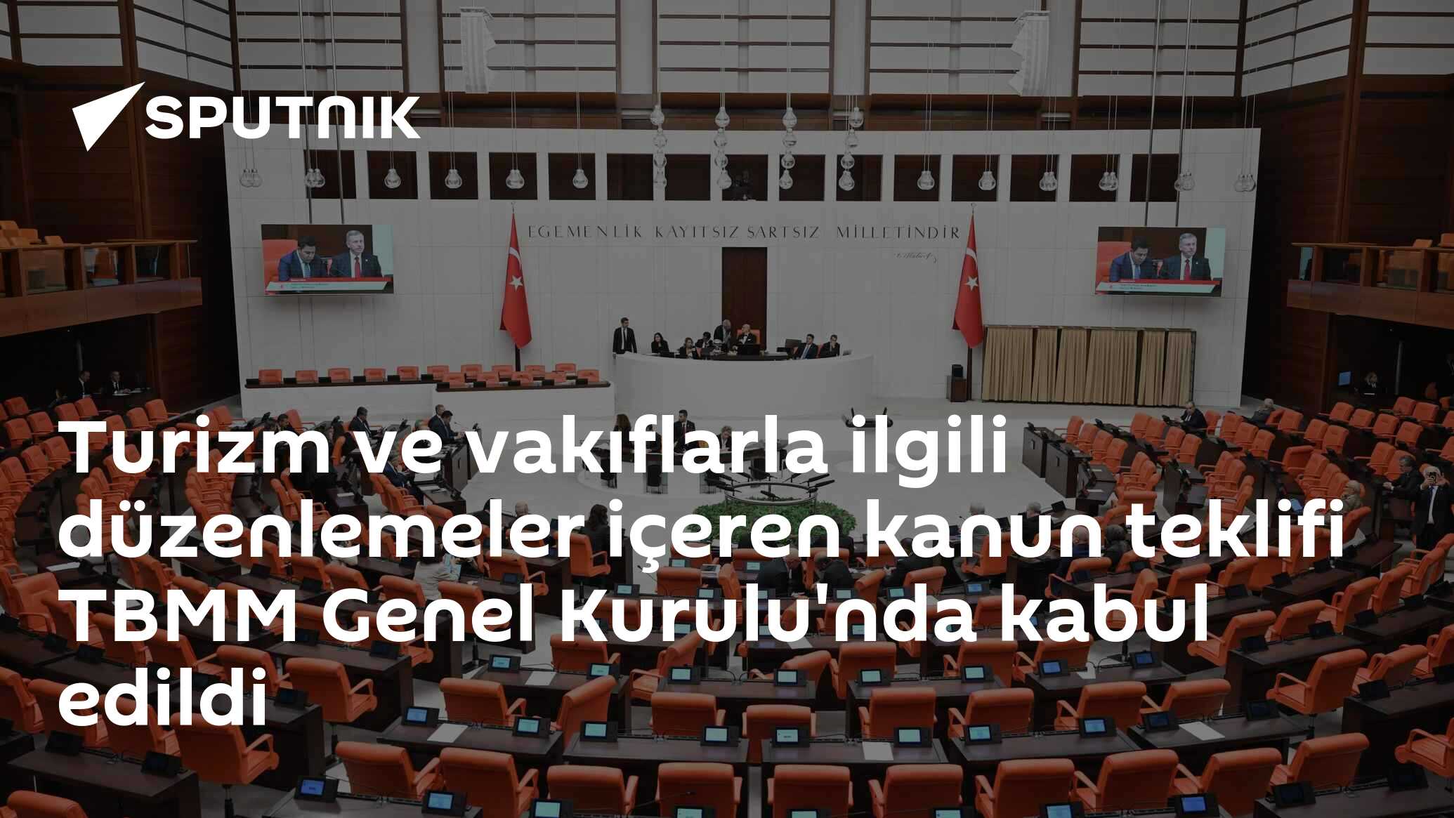 Turizm ve vakıflarla ilgili düzenlemeler içeren kanun teklifi TBMM Genel Kurulu'nda kabul edildi