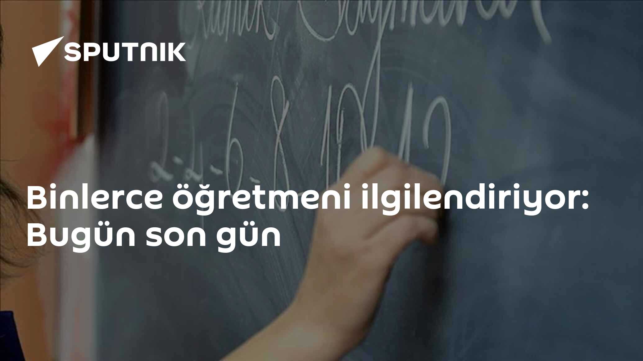 Binlerce öğretmeni ilgilendiriyor: Bugün son gün