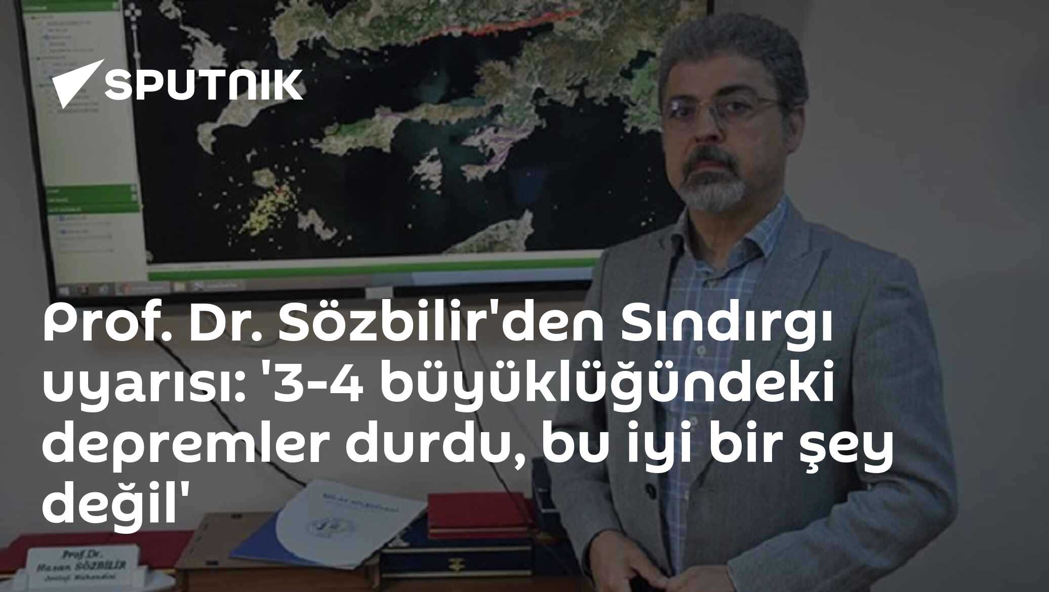 Prof. Dr. Sözbilir'den Sındırgı uyarısı: '3-4 büyüklüğündeki depremler durdu, bu iyi bir şey değil'