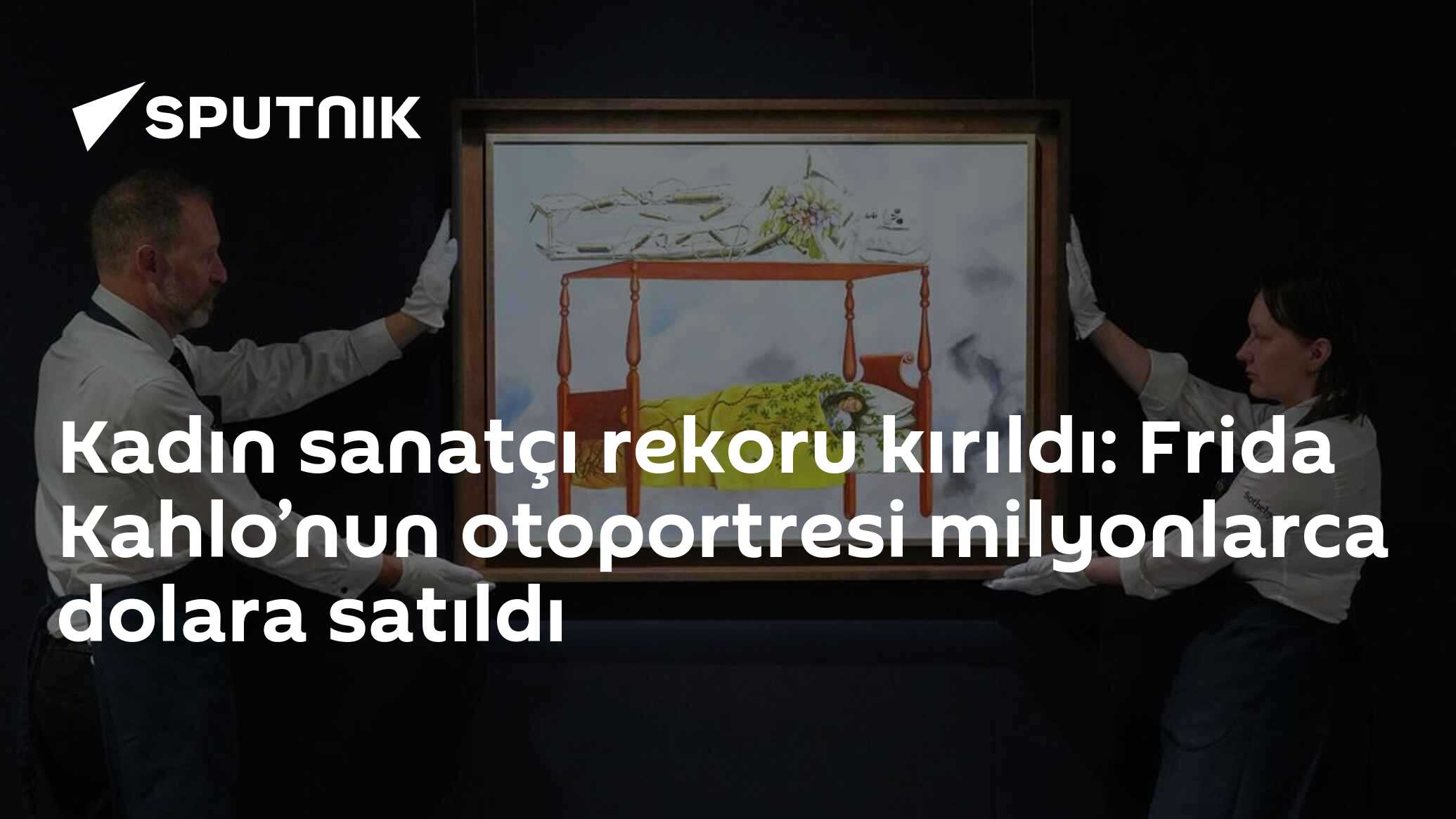 Kadın sanatçı rekoru kırıldı: Frida Kahlo’nun otoportresi milyonlarca dolara satıldı
