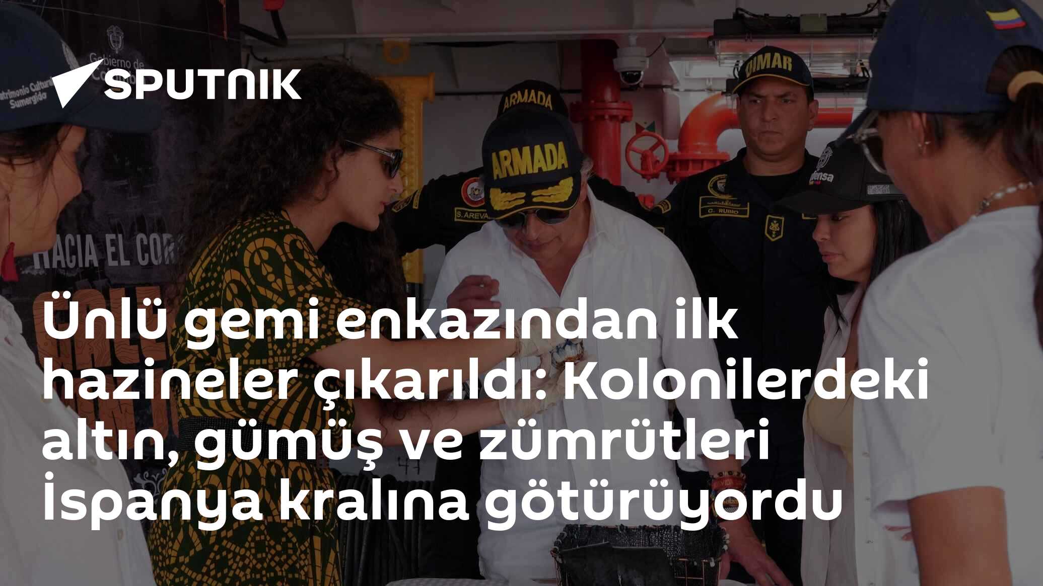 Ünlü gemi enkazından ilk hazineler çıkarıldı: Kolonilerdeki altın, gümüş ve zümrütleri İspanya kralına götürüyordu