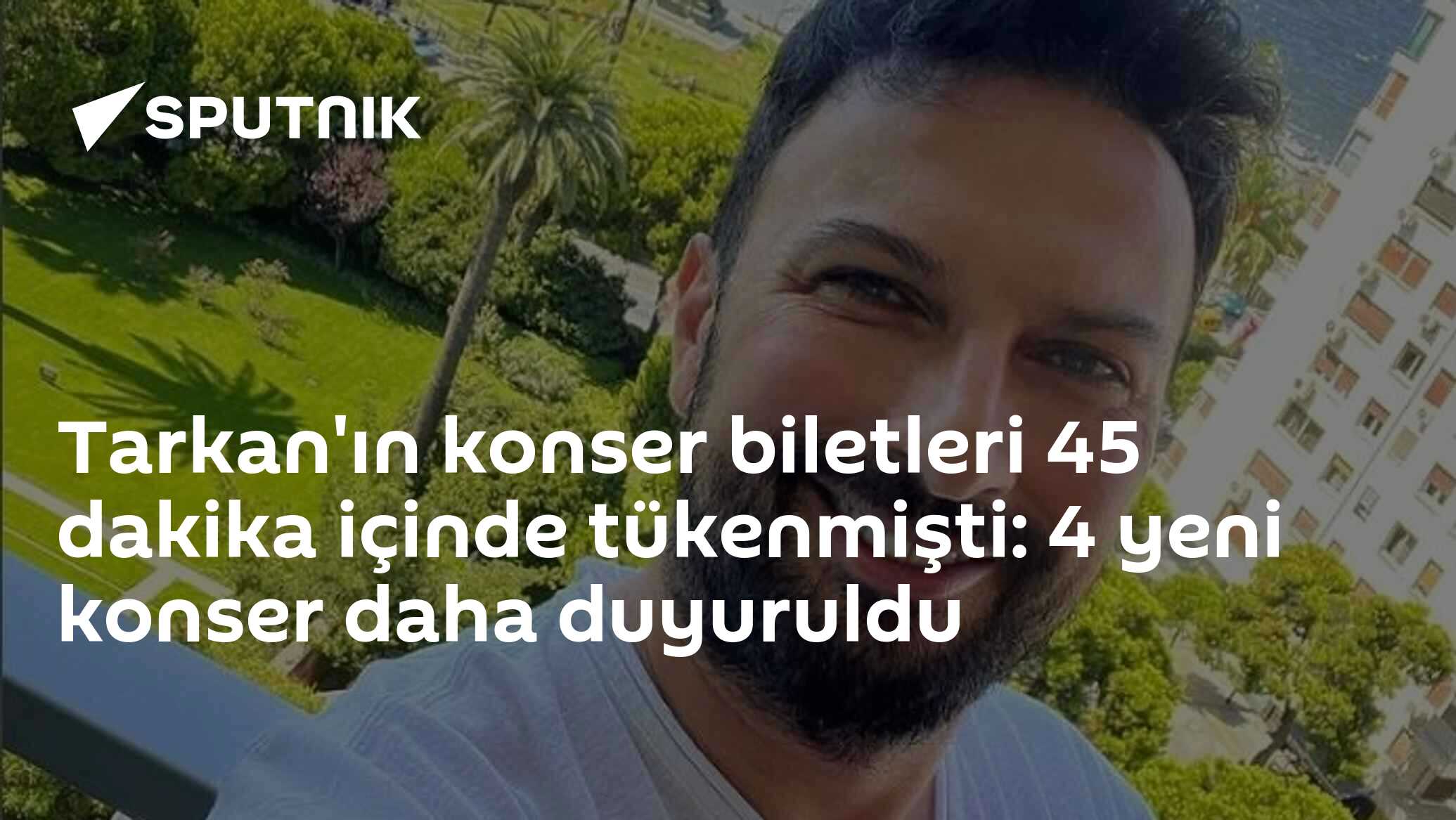 Tarkan'ın konser biletleri 45 dakika içinde tükenmişti: 4 yeni konser daha duyuruldu