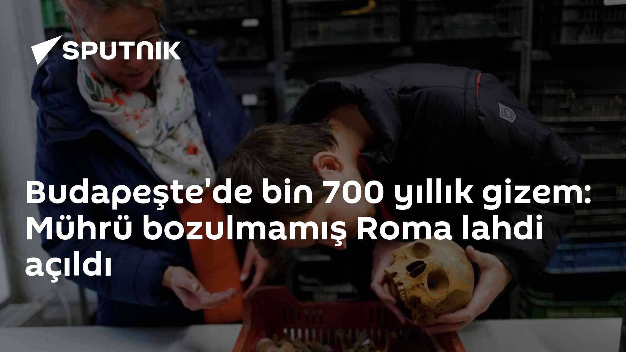 Budapeşte'de bin 700 yıllık gizem: Mührü bozulmamış Roma lahdi açıldı