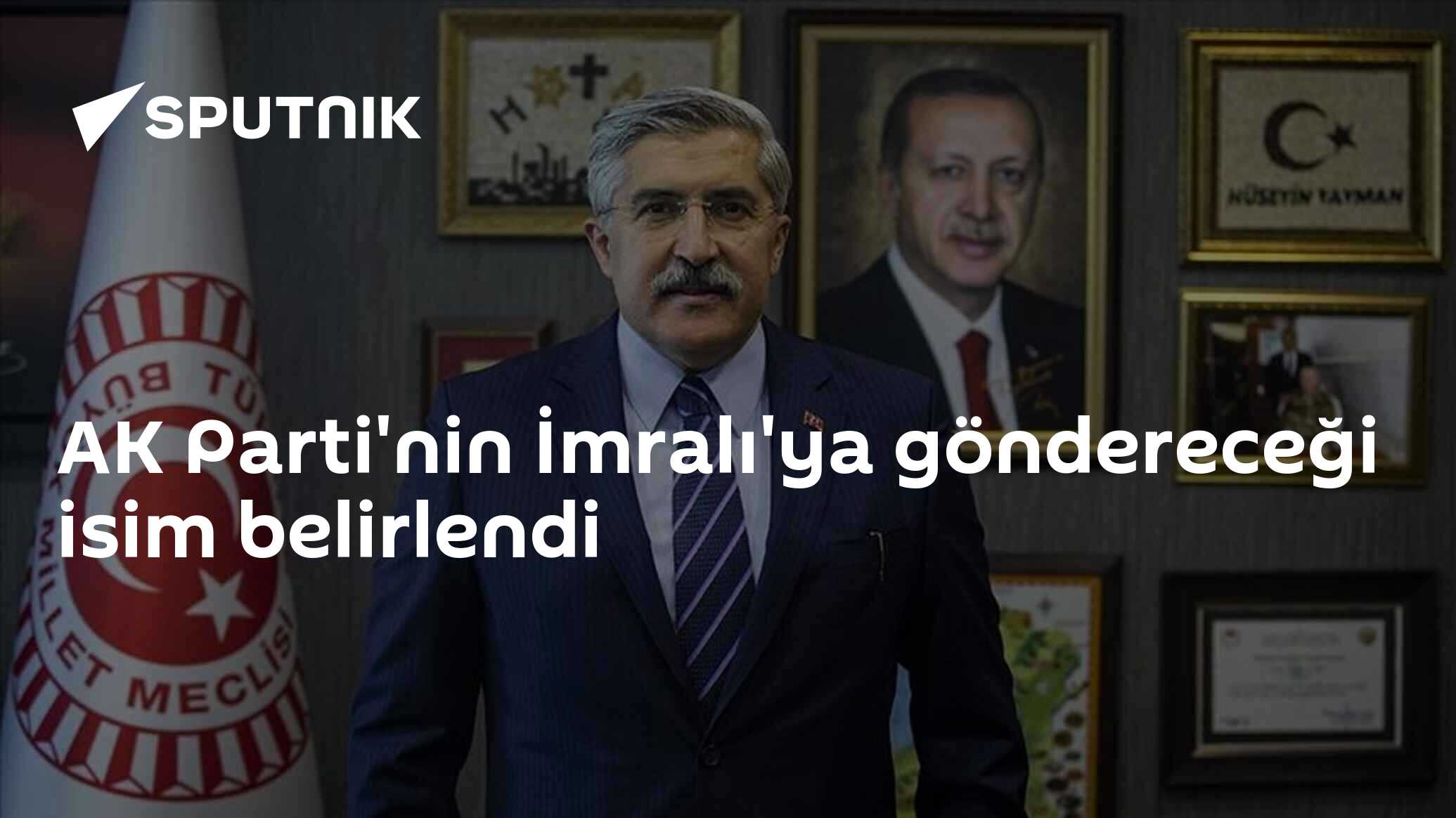 AK Parti'nin İmralı'ya göndereceği isim belirlendi