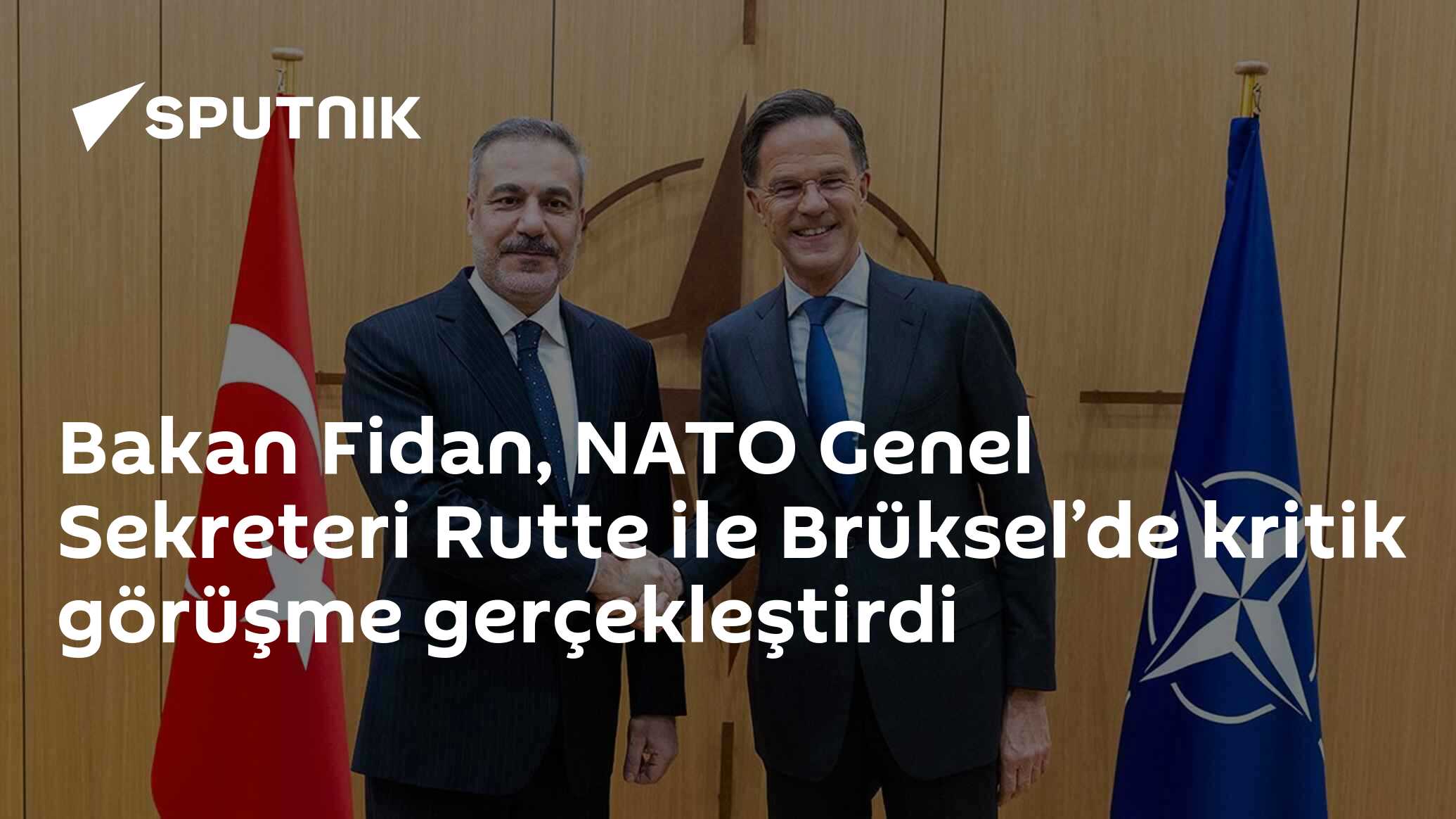 Bakan Fidan, NATO Genel Sekreteri Rutte ile Brüksel’de kritik görüşme gerçekleştirdi