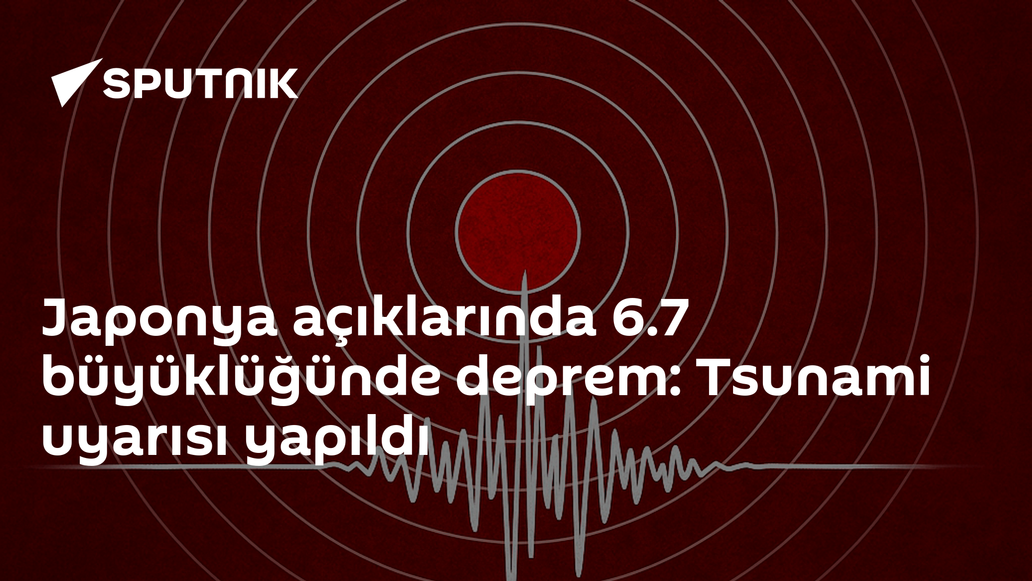 Japonya açıklarında 6.7 büyüklüğünde deprem: Tsunami uyarısı yapıldı