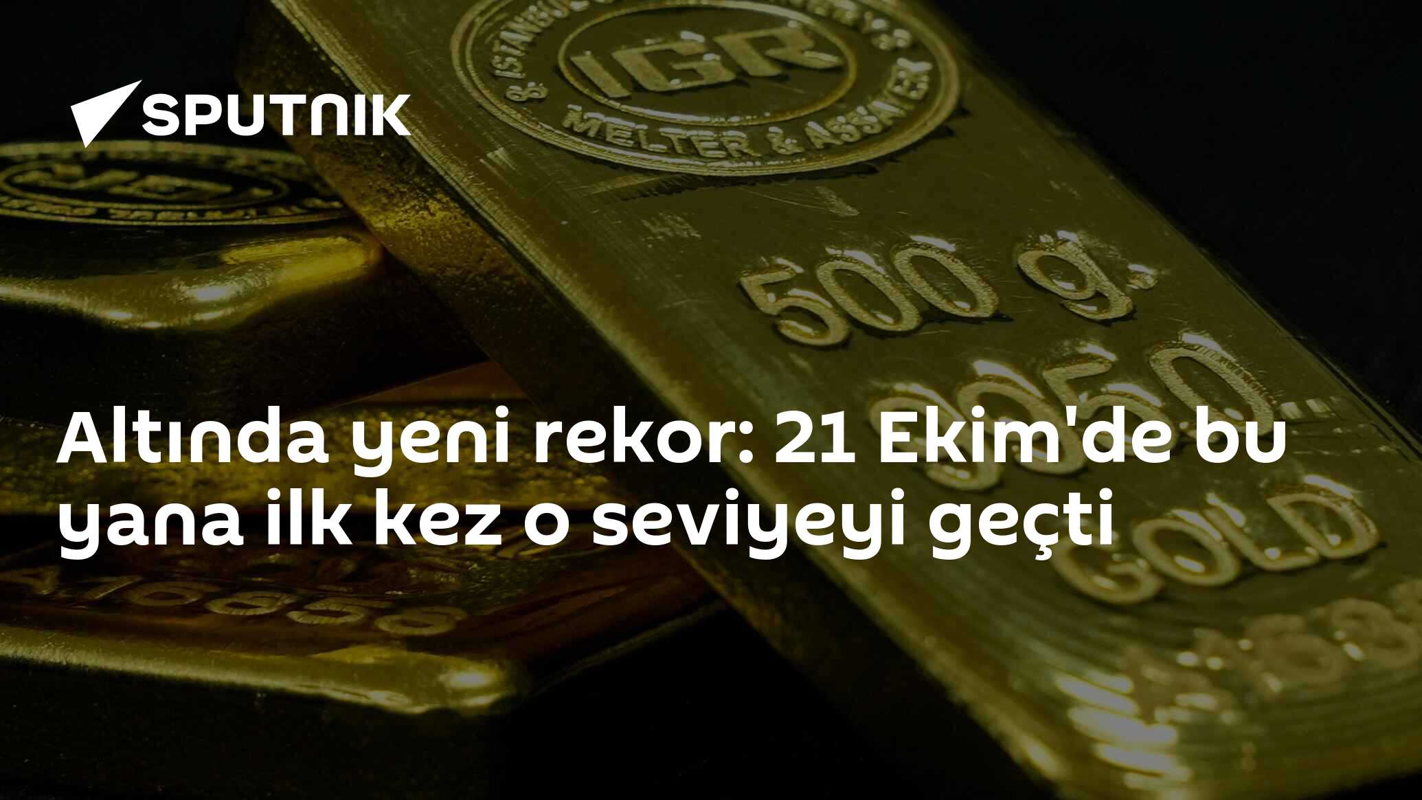 Altında yeni rekor: 21 Ekim'de bu yana ilk kez o seviyeyi geçti