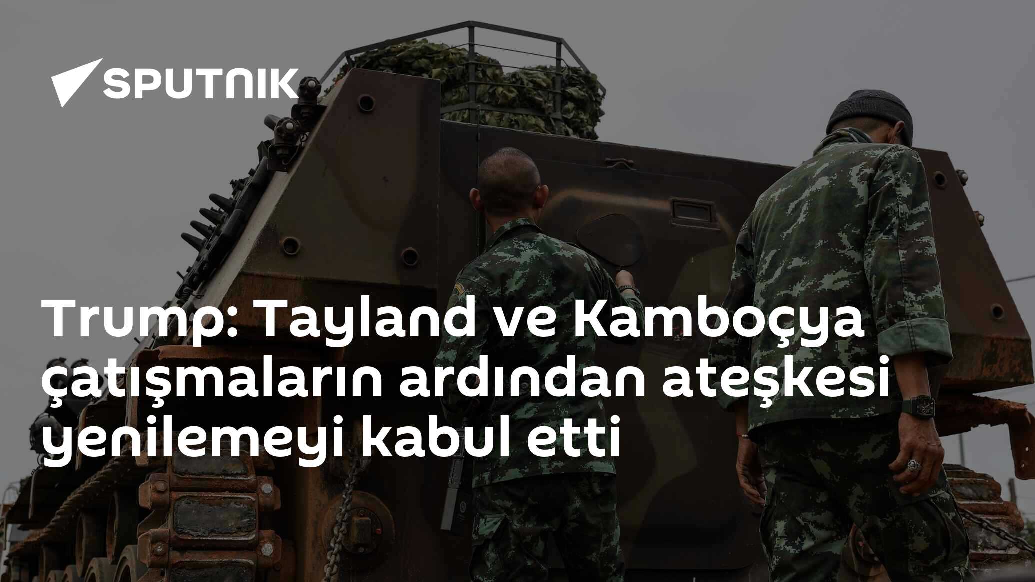 Trump: Tayland ve Kamboçya çatışmaların ardından ateşkesi yenilemeyi kabul etti