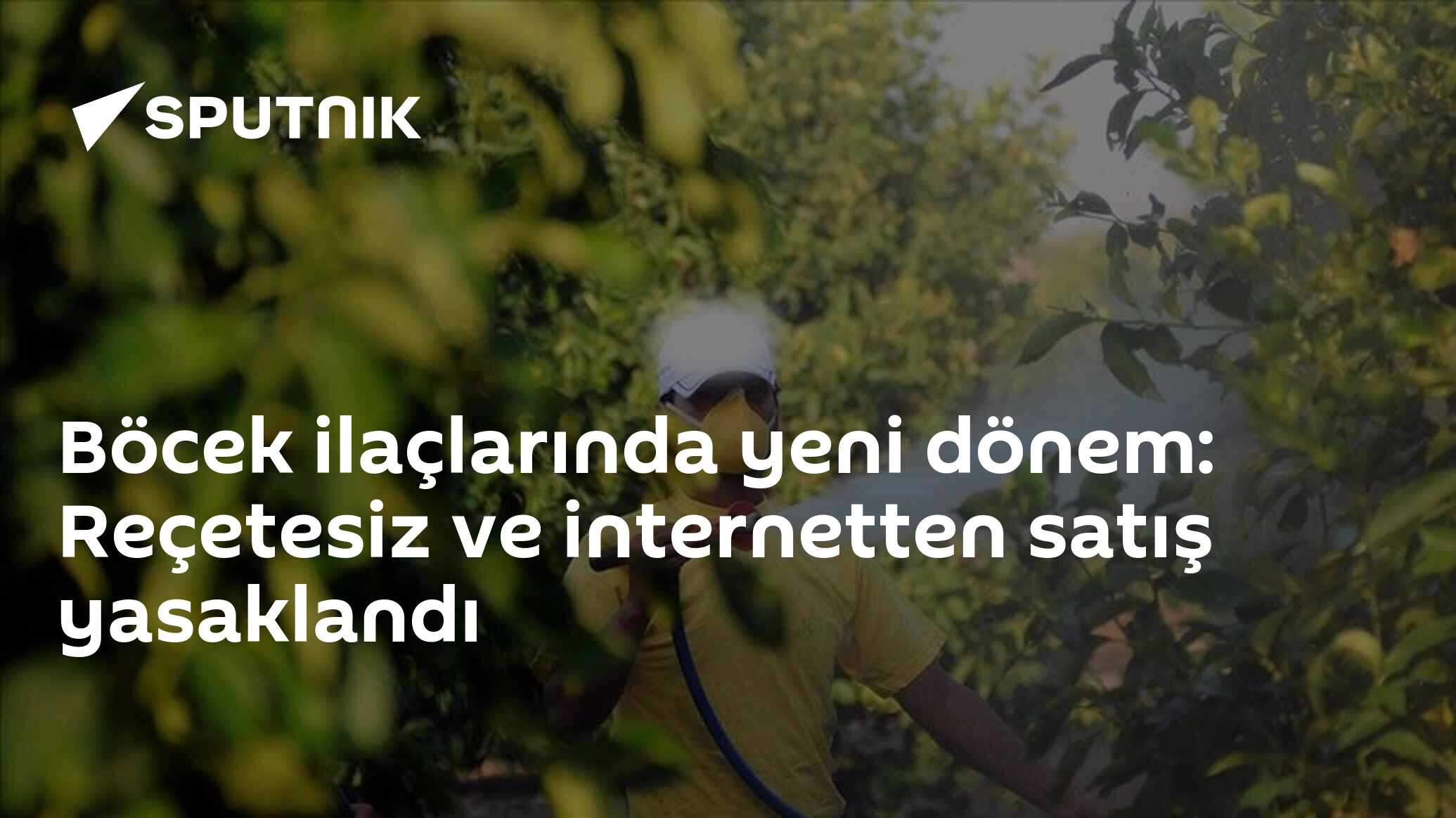 Böcek ilaçlarında yeni dönem: Reçetesiz ve internetten satış yasaklandı