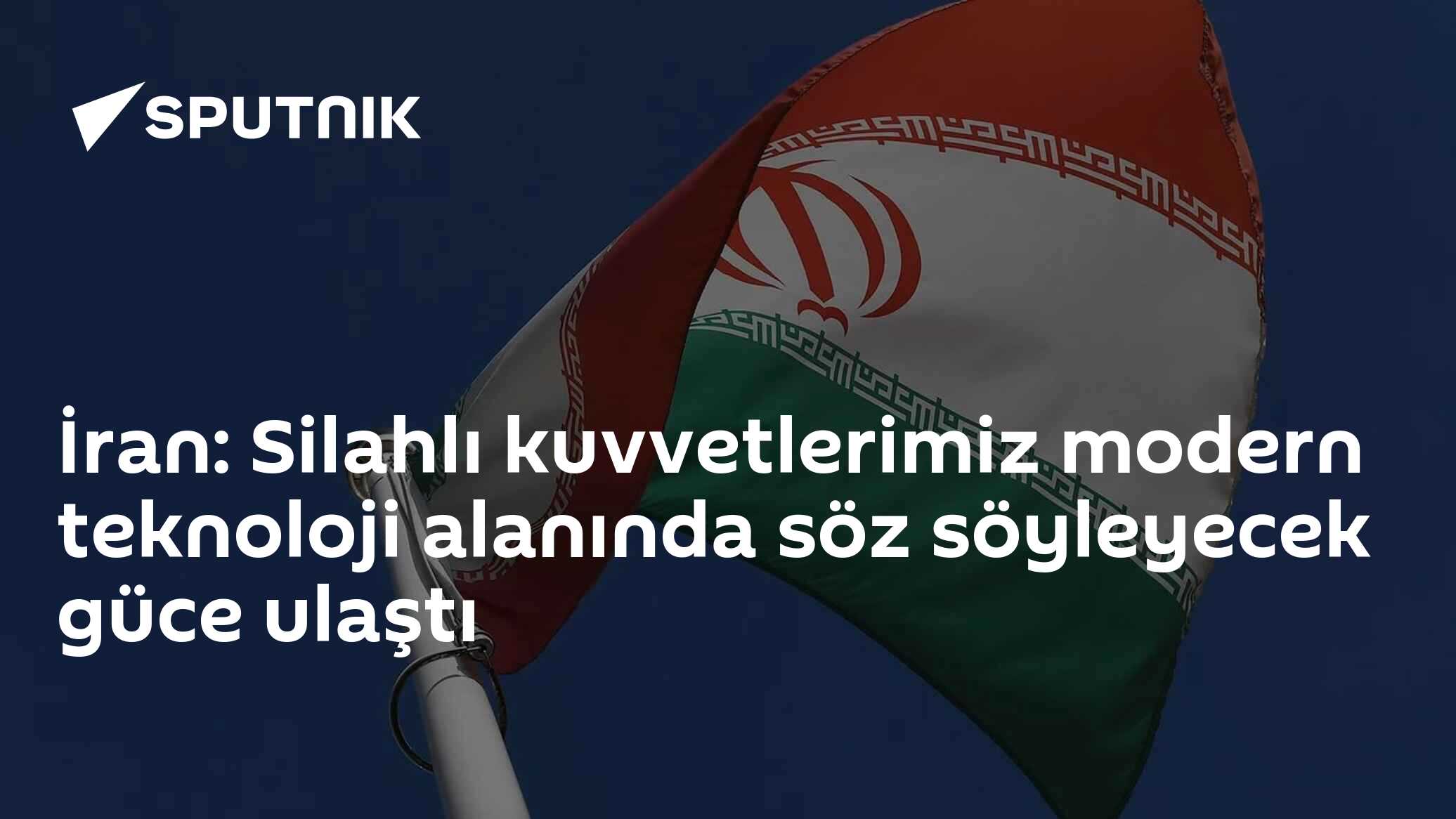 İran: Silahlı kuvvetlerimiz modern teknoloji alanında söz söyleyecek güce ulaştı