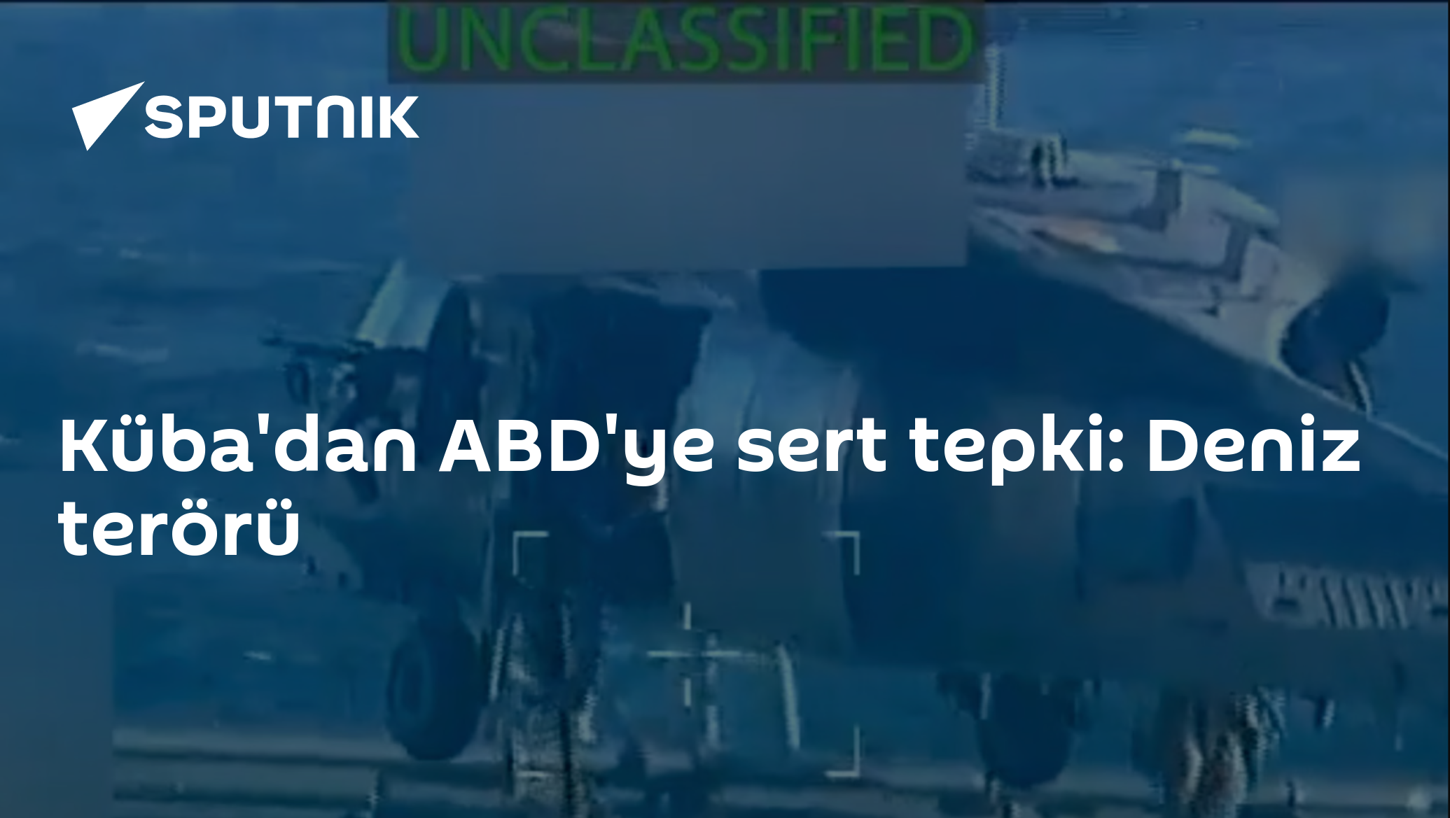 Küba'dan ABD'ye sert tepki: Deniz terörü
