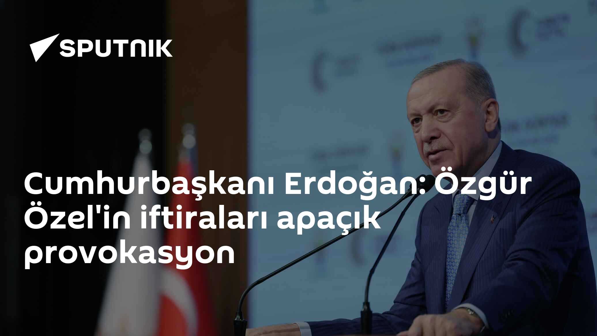 Cumhurbaşkanı Erdoğan: Özgür Özel'in iftiraları apaçık provokasyon
