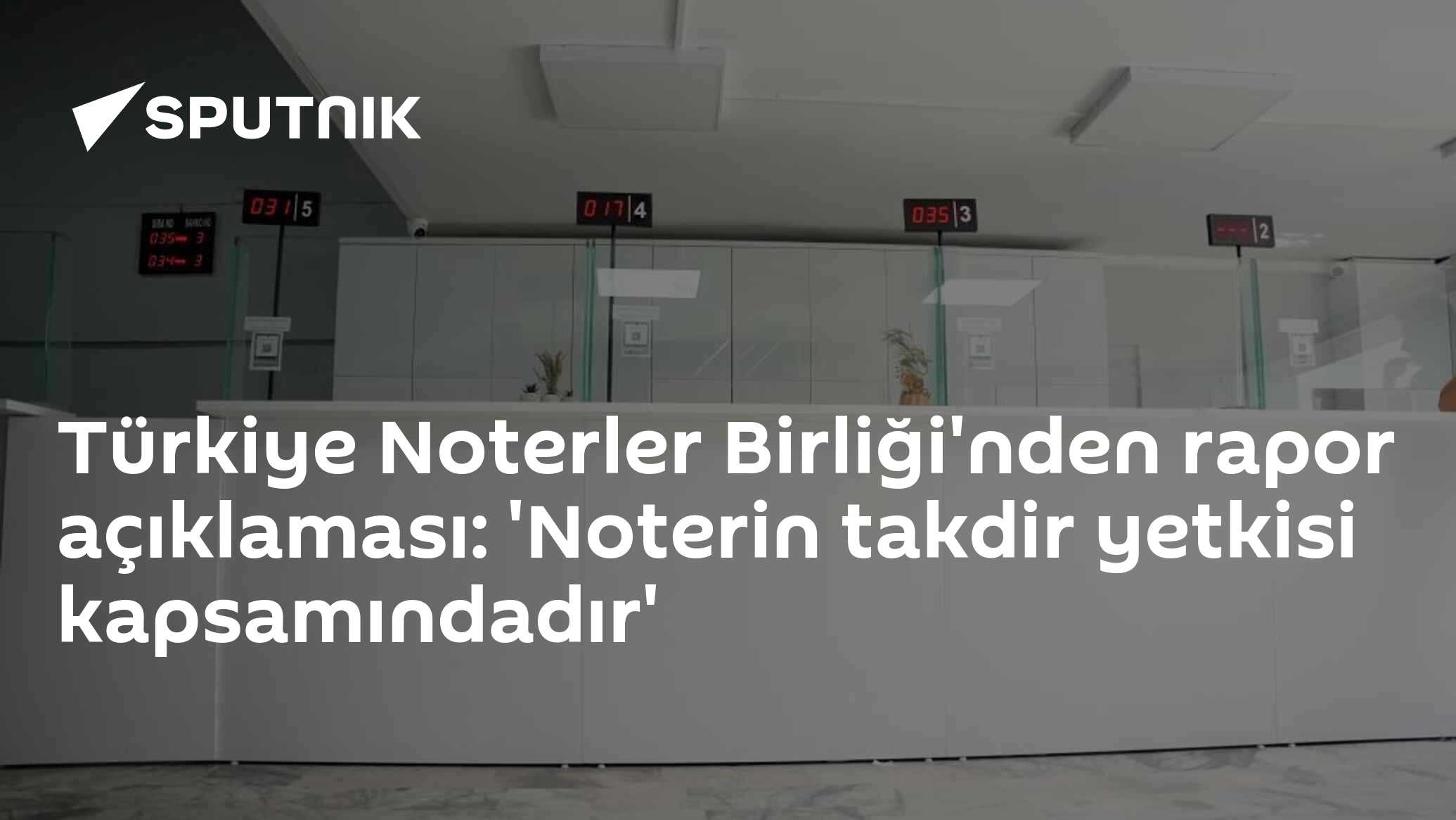 Türkiye Noterler Birliği'nden rapor açıklaması: 'Noterin takdir yetkisi kapsamındadır'