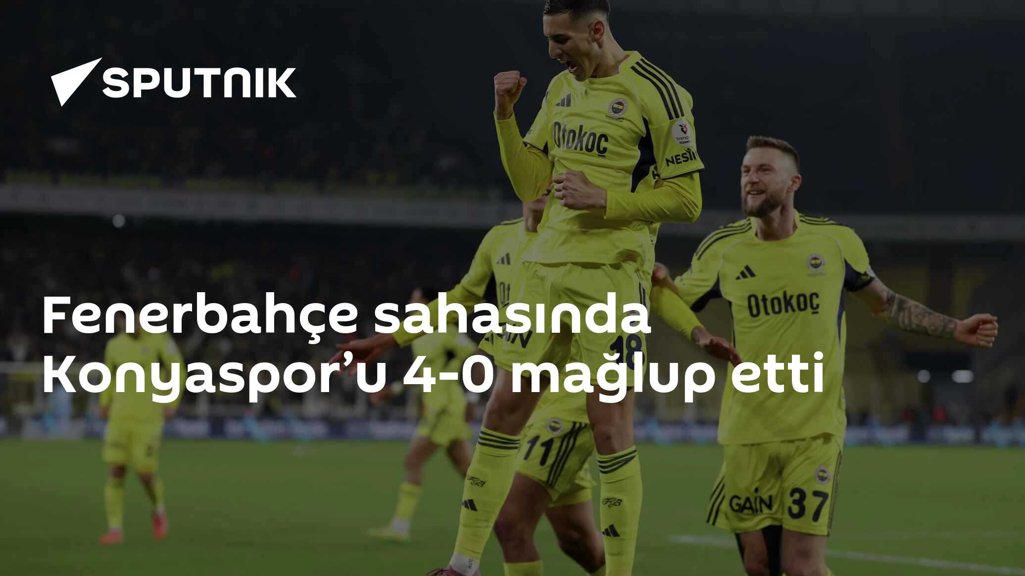 Fenerbahçe sahasında Konyaspor’u 4-0 mağlup etti