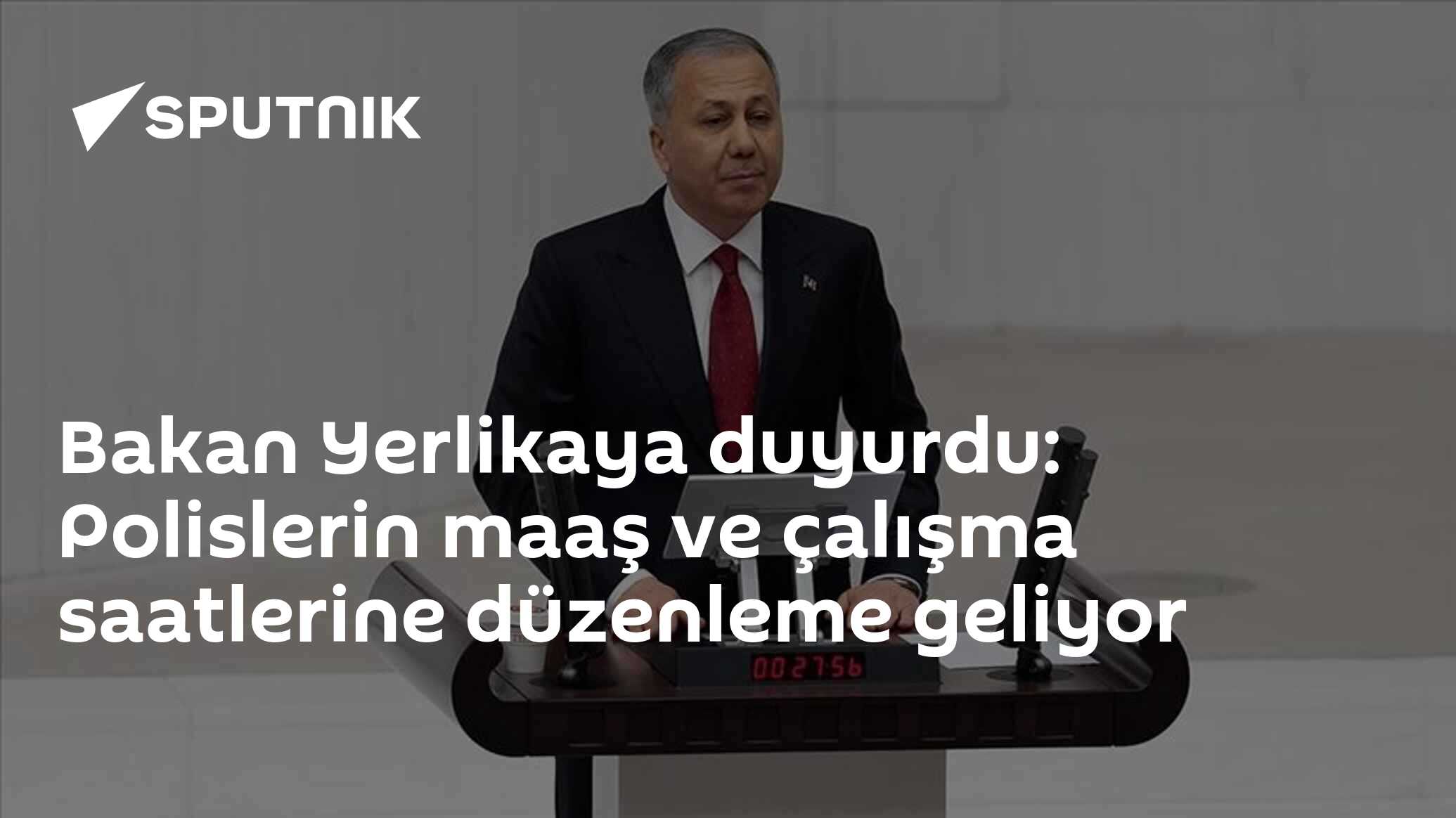 Bakan Yerlikaya duyurdu: Polislerin maaş ve çalışma saatlerine düzenleme geliyor