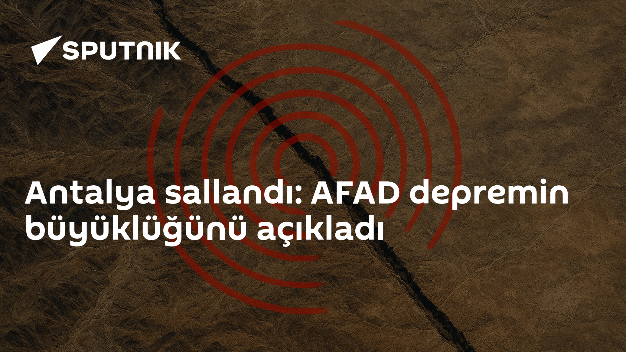 Antalya sallandı: AFAD depremin büyüklüğünü açıkladı