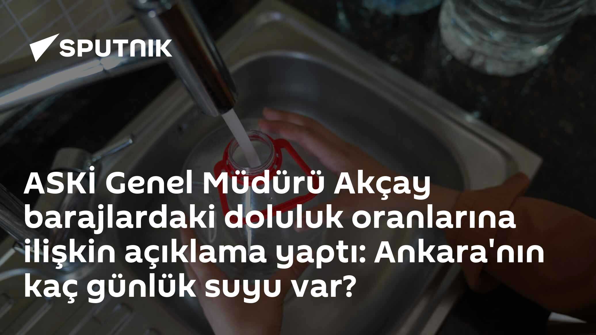 ASKİ Genel Müdürü Akçay barajlardaki doluluk oranlarına ilişkin açıklama yaptı: Ankara'nın kaç günlük suyu var?
