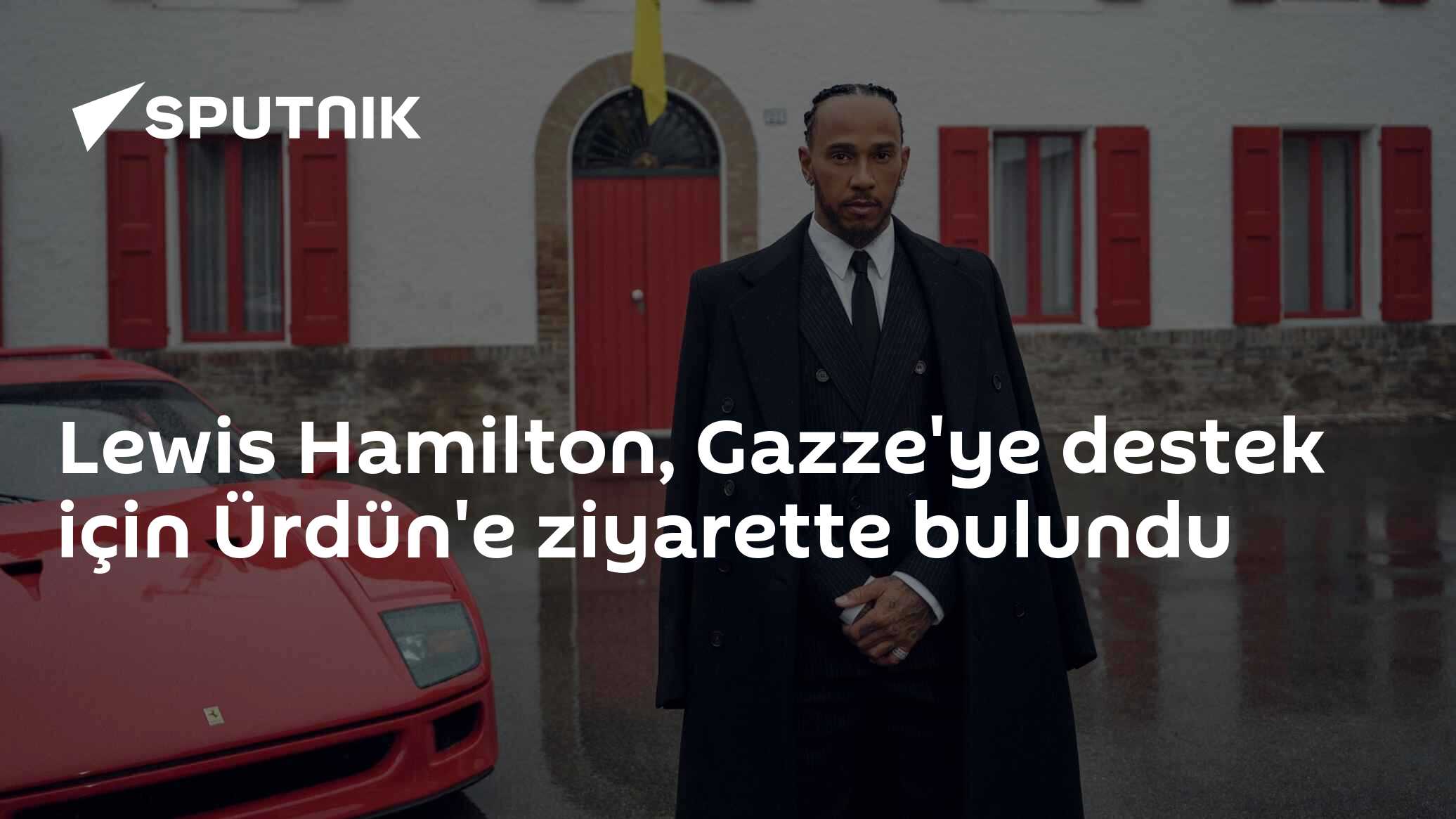 Lewis Hamilton, Gazze'ye destek için Ürdün'e ziyarette bulundu
