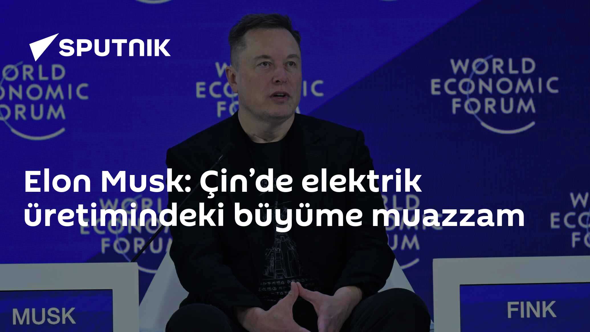 Elon Musk: Çin’de elektrik üretimindeki büyüme muazzam