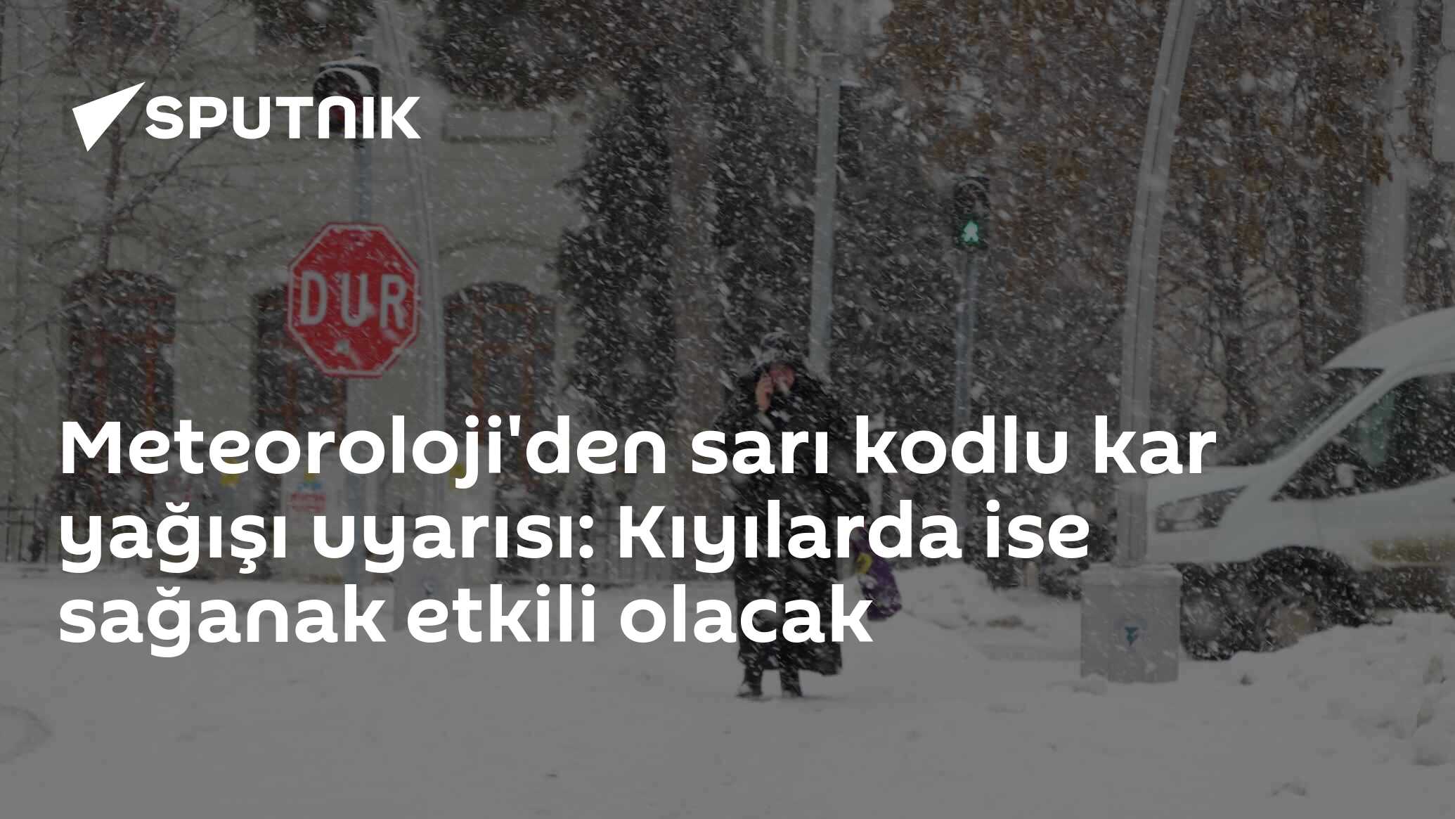 Meteoroloji'den sarı kodlu kar yağışı uyarısı: Kıyılarda ise sağanak etkili olacak