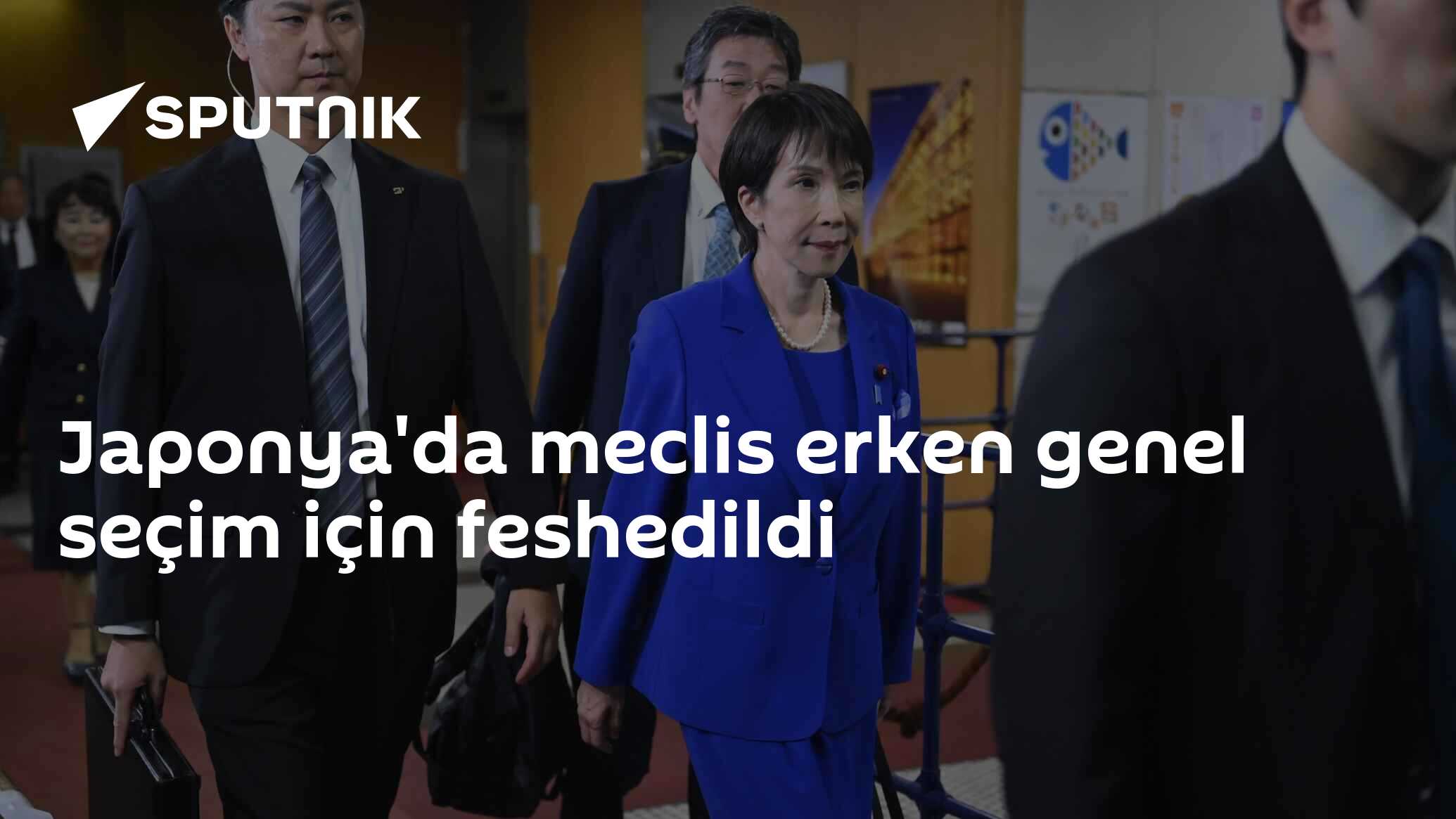 Japonya'da meclis erken genel seçim için feshedildi