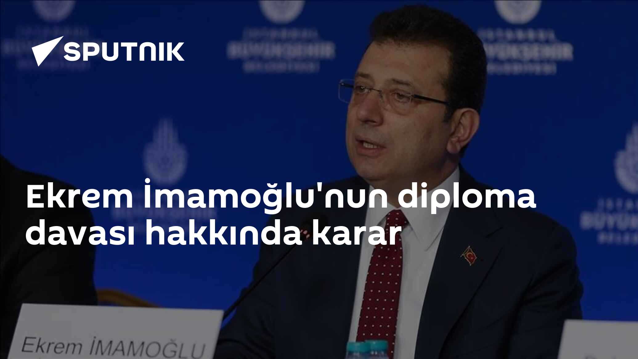 Ekrem İmamoğlu'nun diploma davası hakkında karar