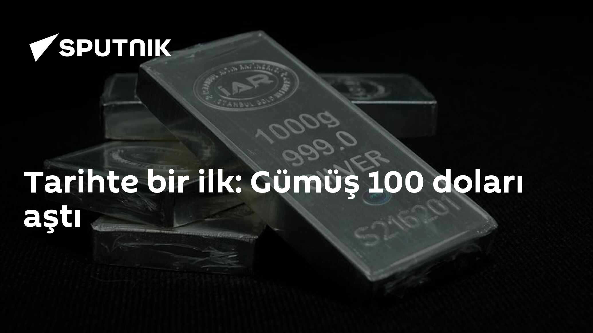 Gümüşün fiyatı yükseldi