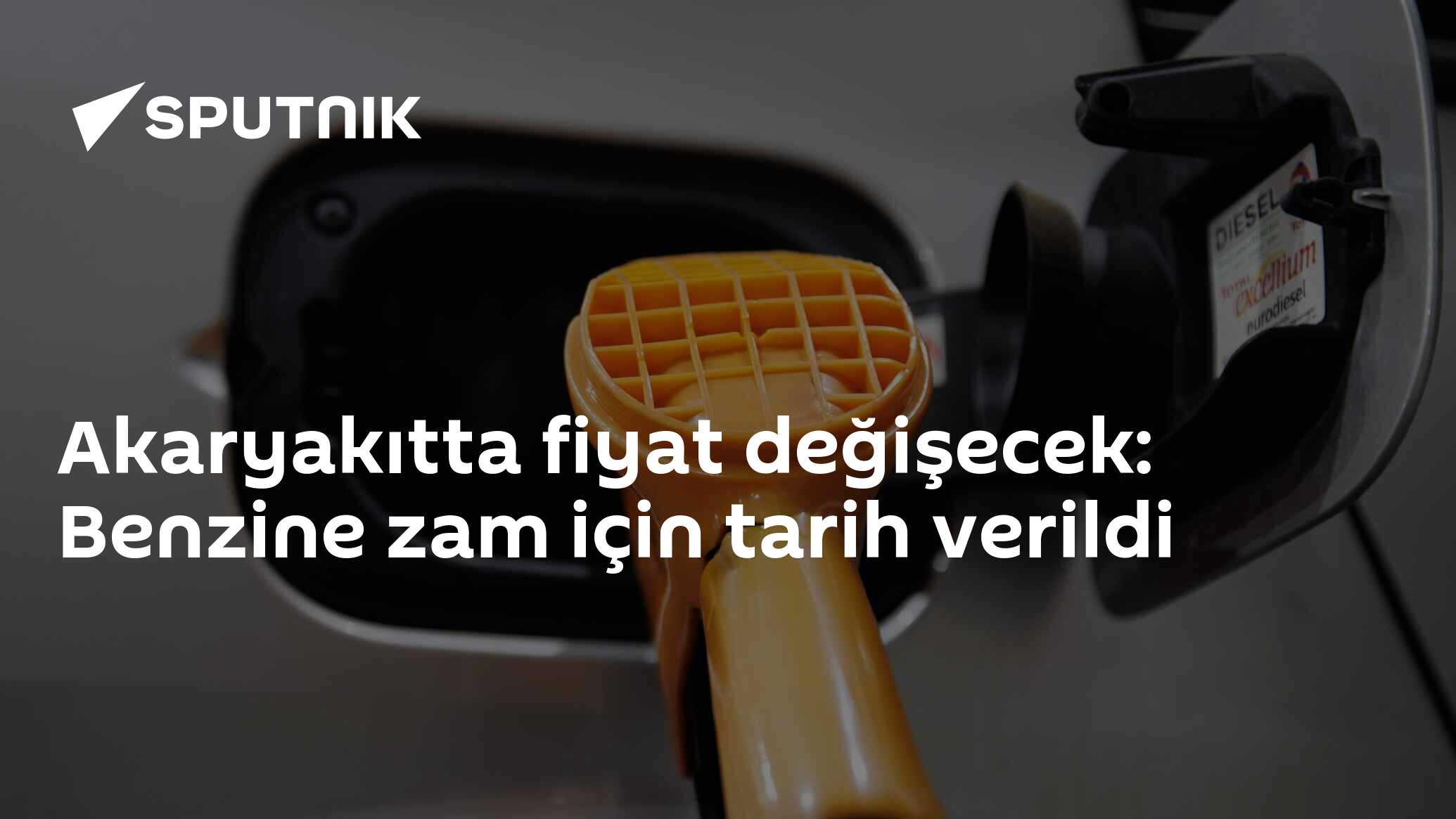 Benzine zam geldi