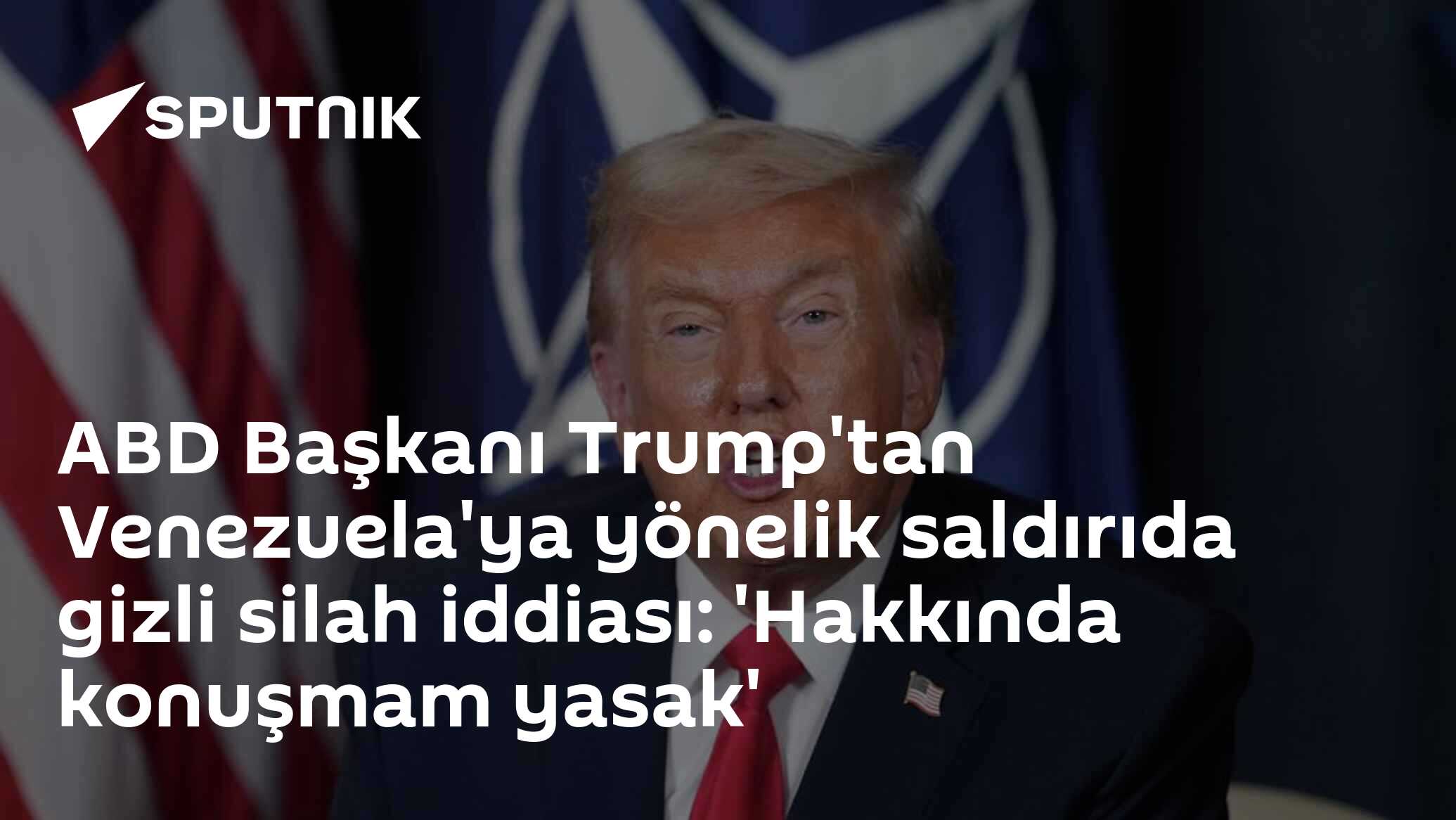Trump, Venezuela'ya saldırıda yeni silahı söyledi