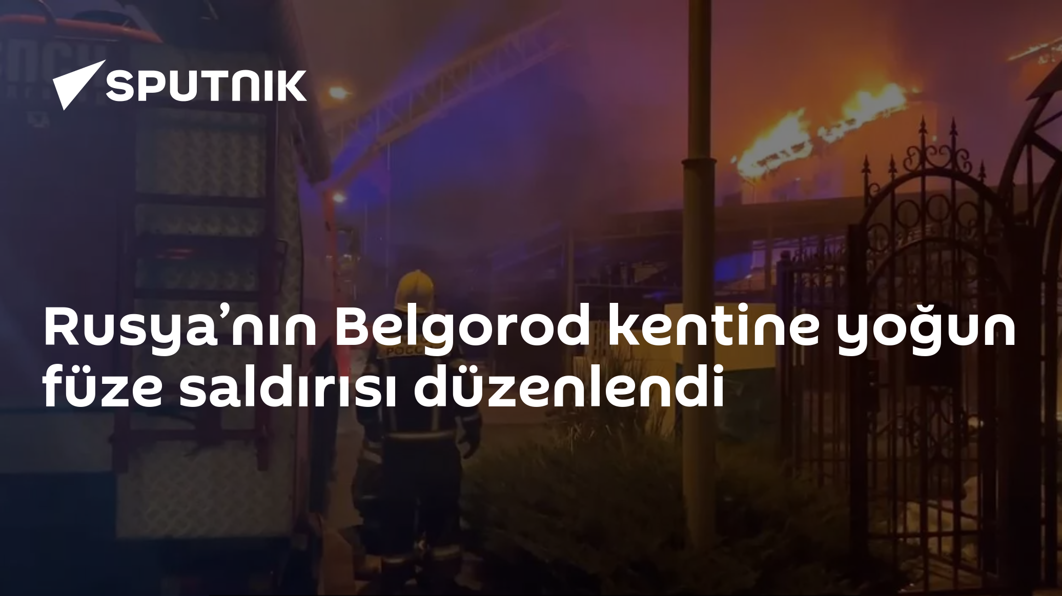 Rusya’nın Belgorod kentine yoğun füze saldırısı düzenlendi